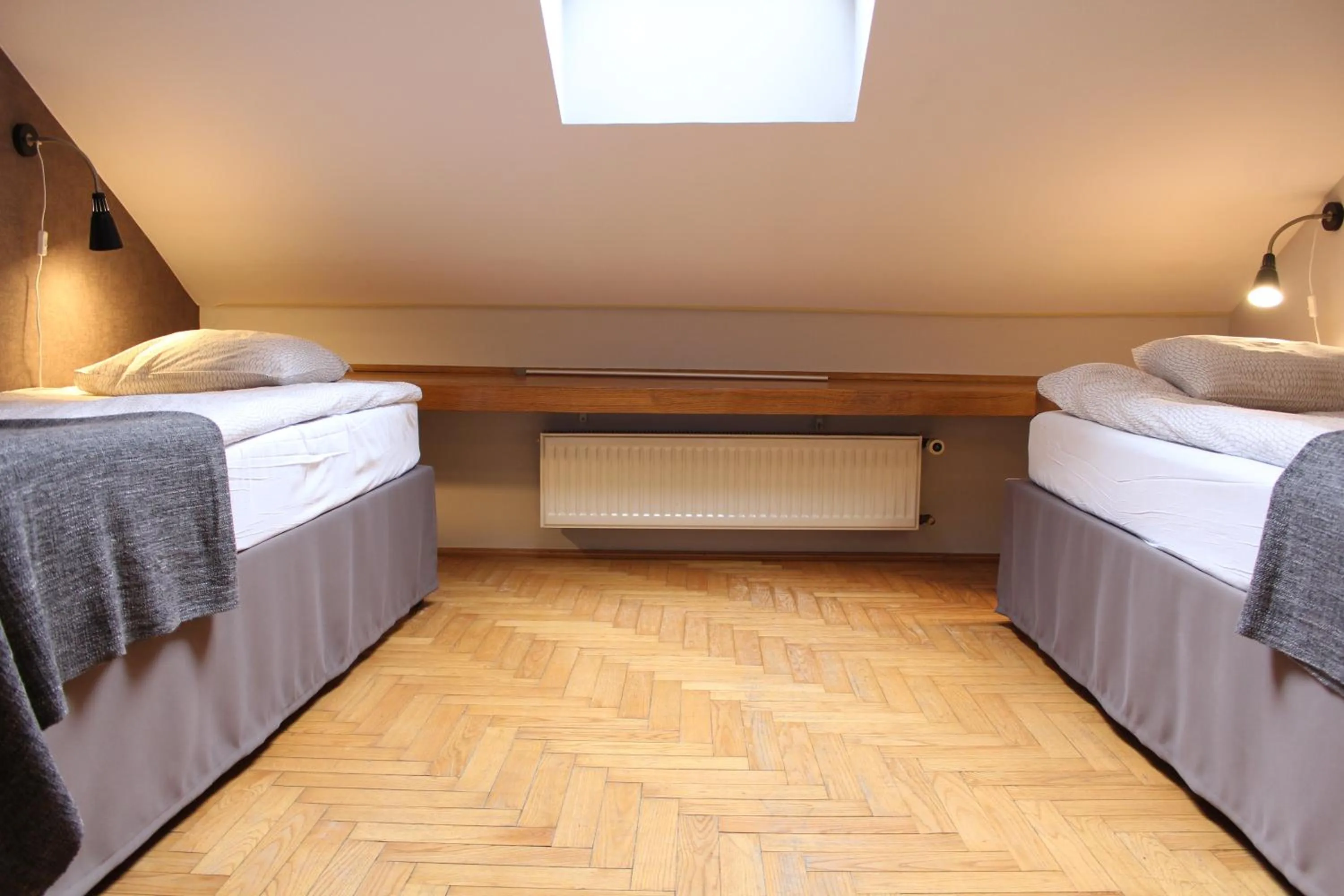 Bed in Cracow Old Town Guest House