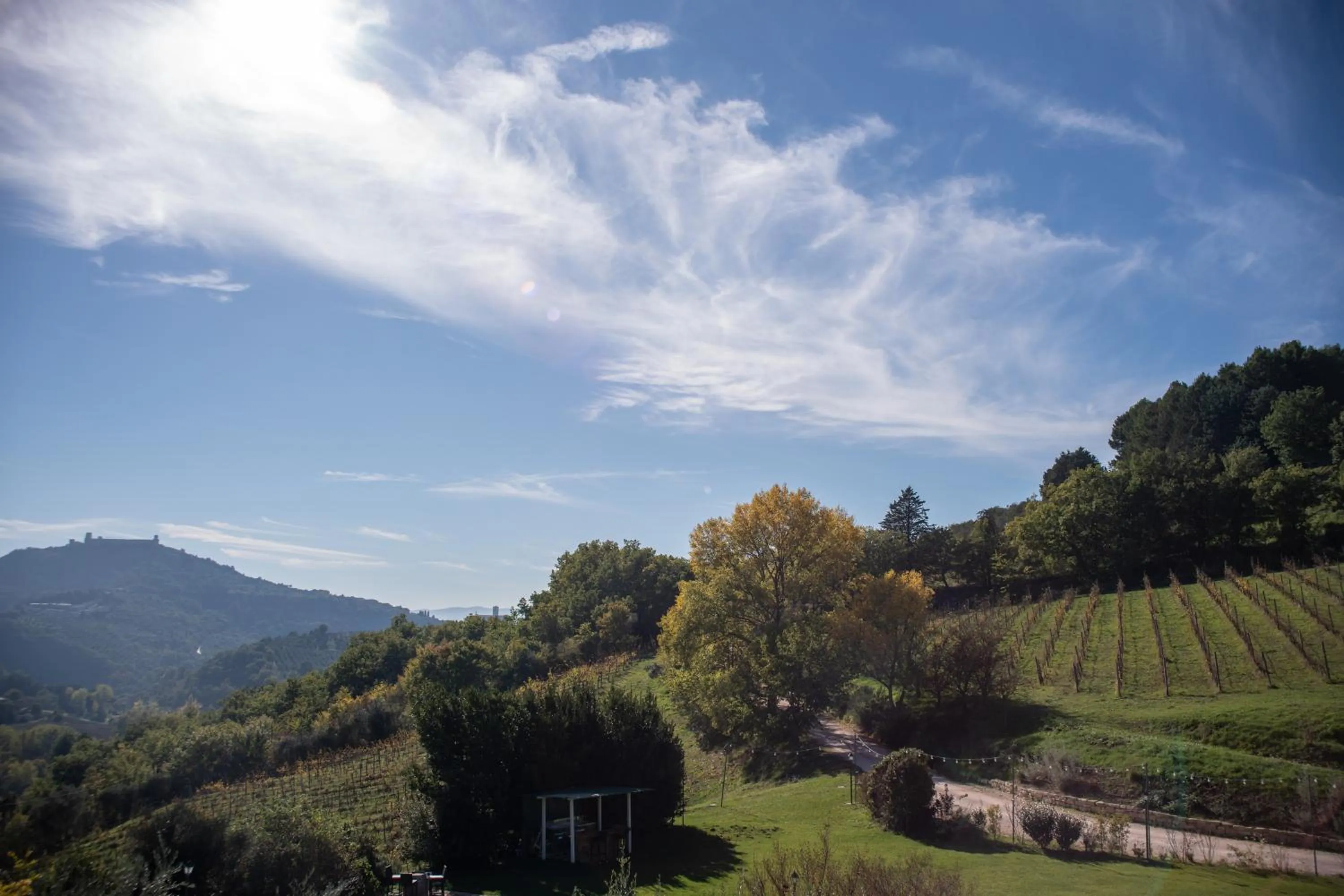 Natural landscape in Re Artù Assisi Country Lifestyle