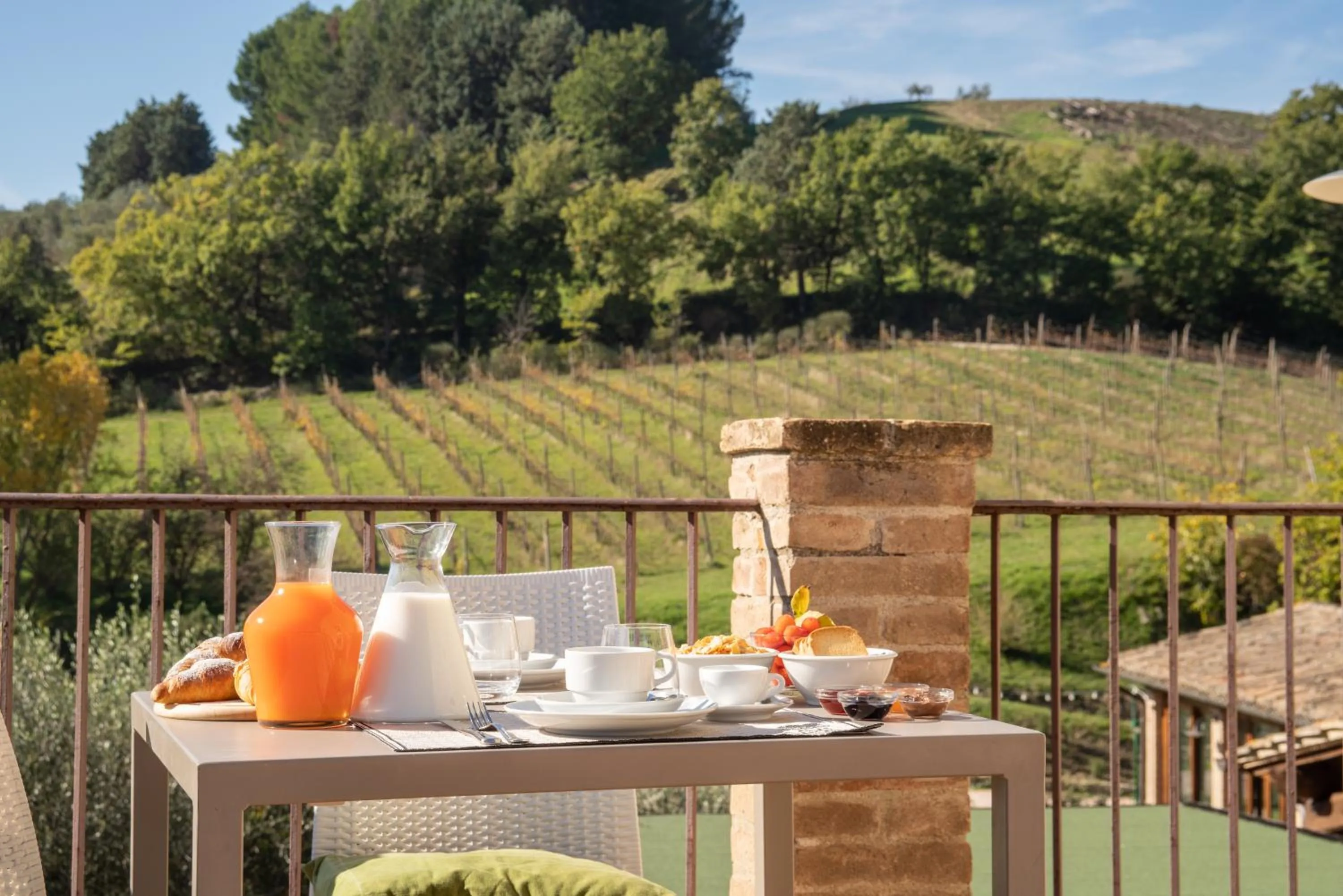 Balcony/Terrace in Re Artù Assisi Country Lifestyle