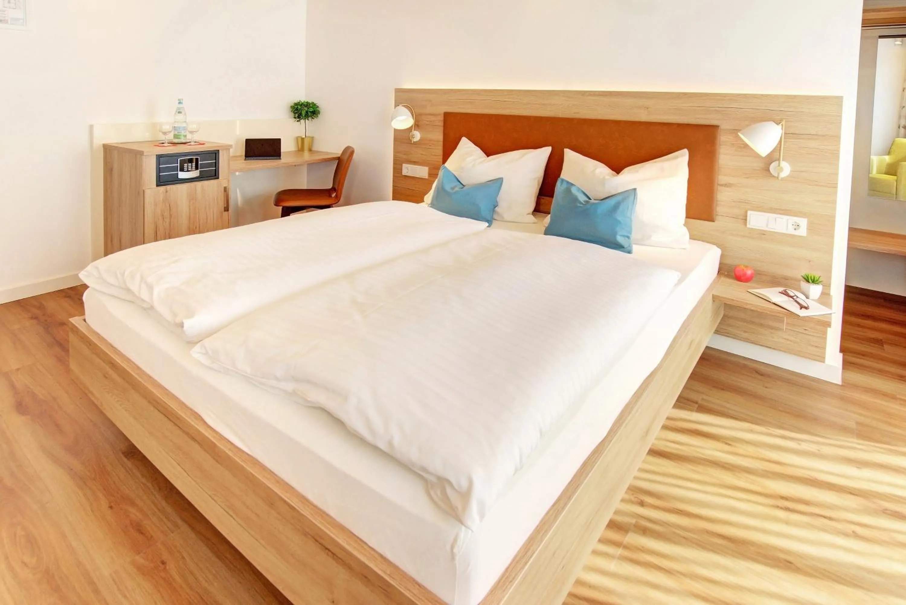 Bed in Hotel Erbprinzenhof