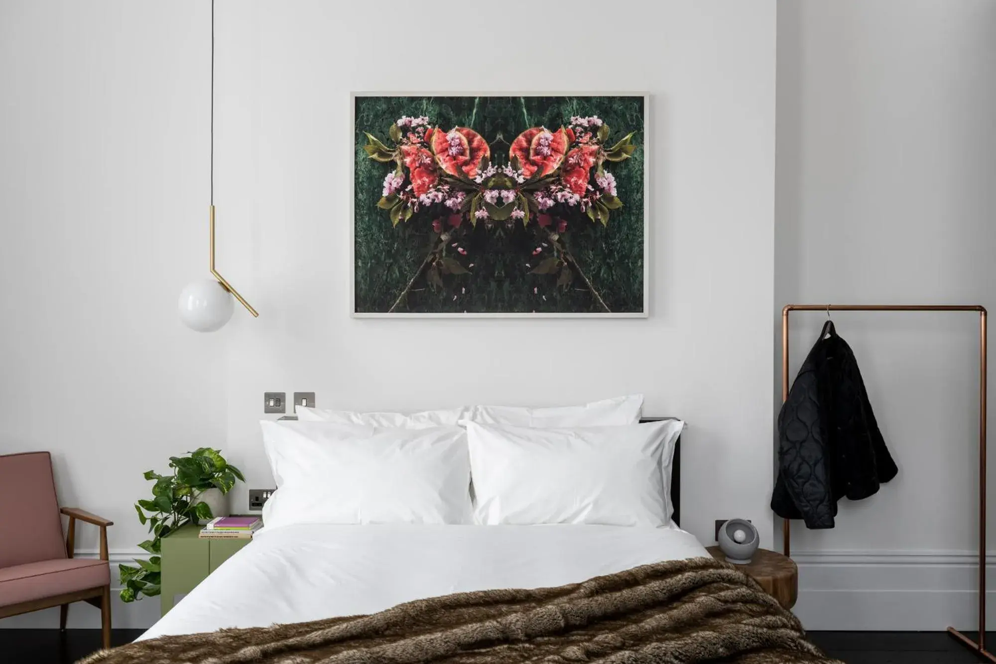 Bed in The Moorgate by COVE Bed in The Moorgate by COVE