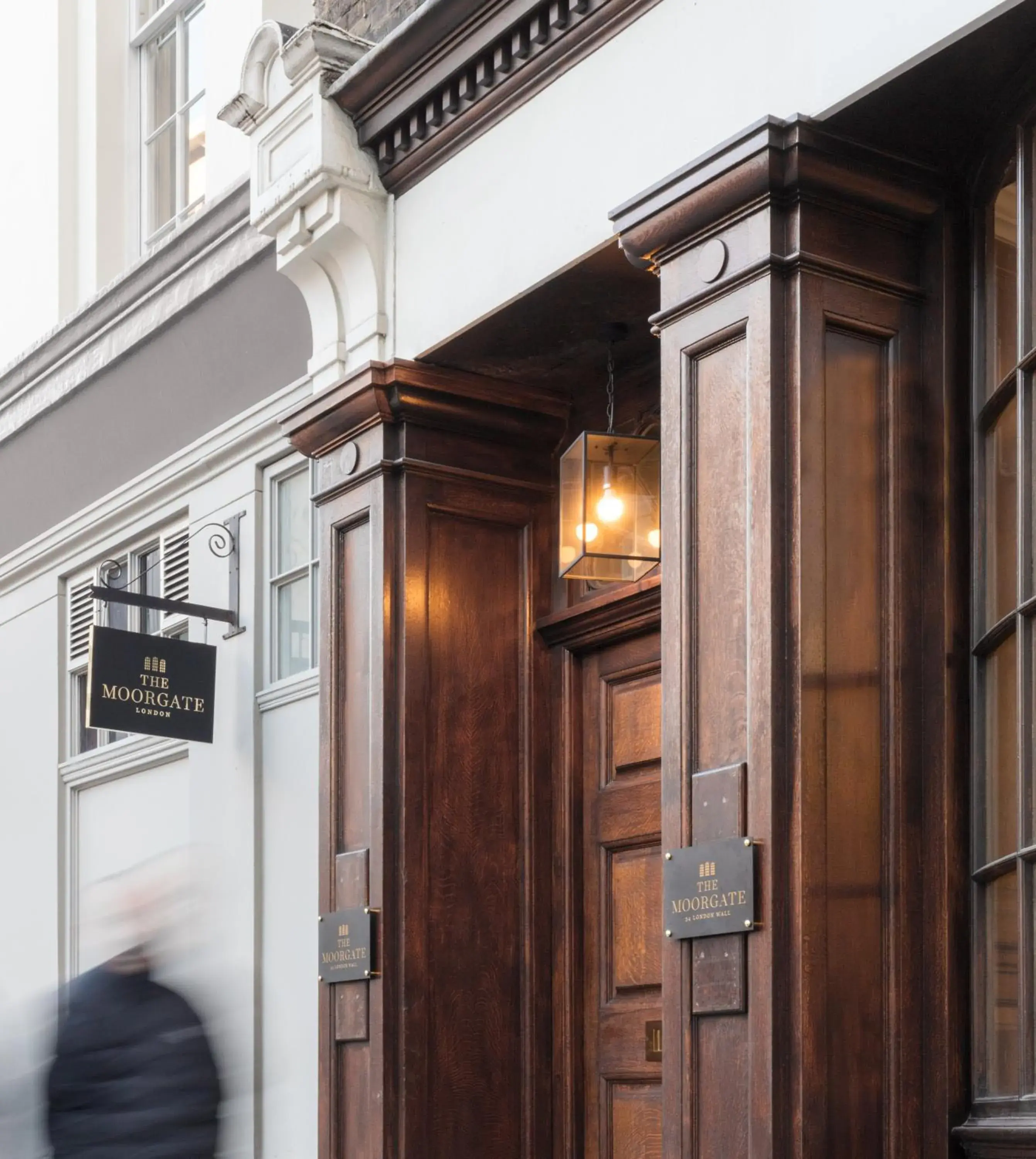 Facade/entrance in The Moorgate by COVE Facade/entrance in The Moorgate by COVE