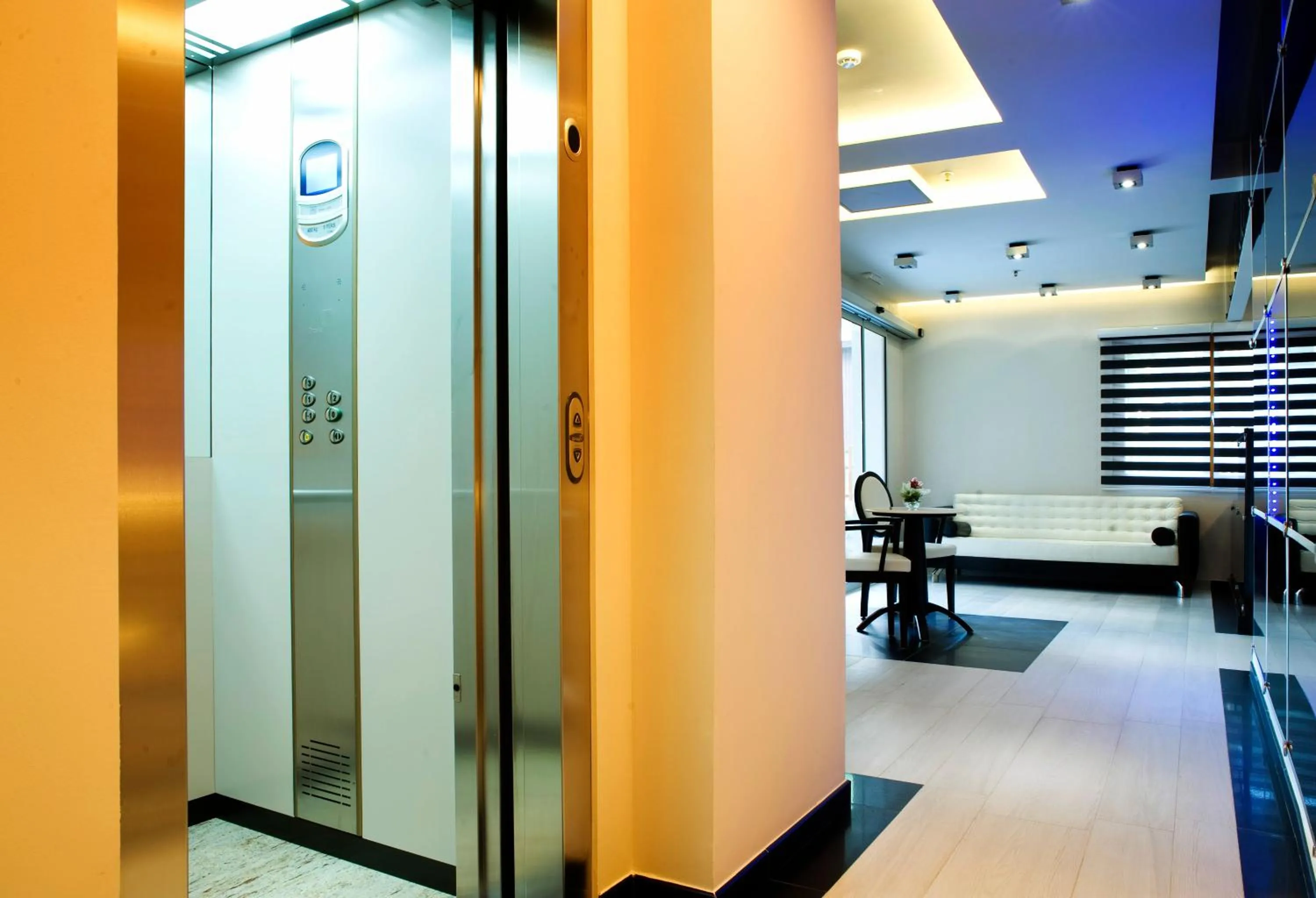 Lobby or reception in Hotel Soa