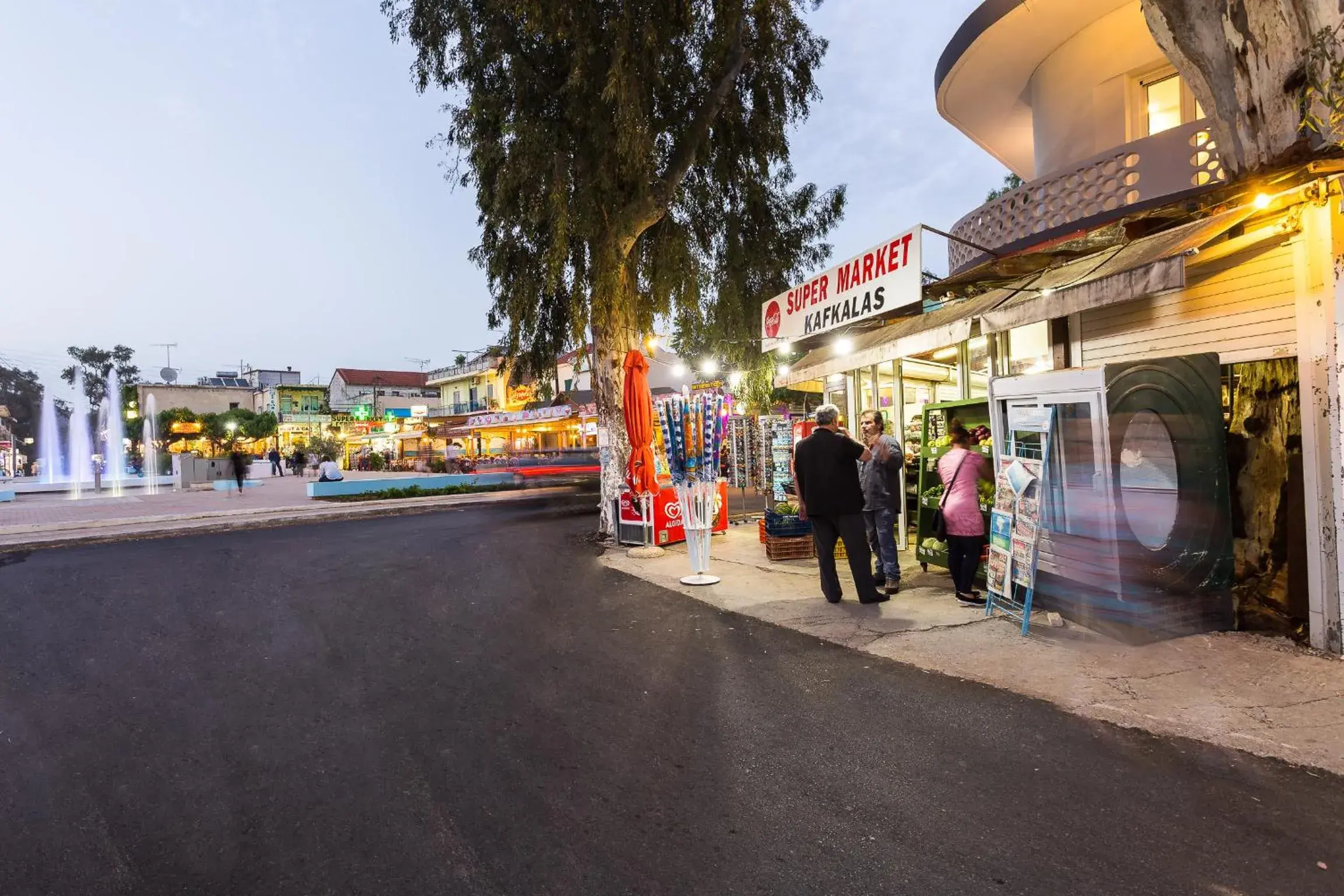 Property building in Georgioupolis Plaza Suites Property building in Georgioupolis Plaza Suites