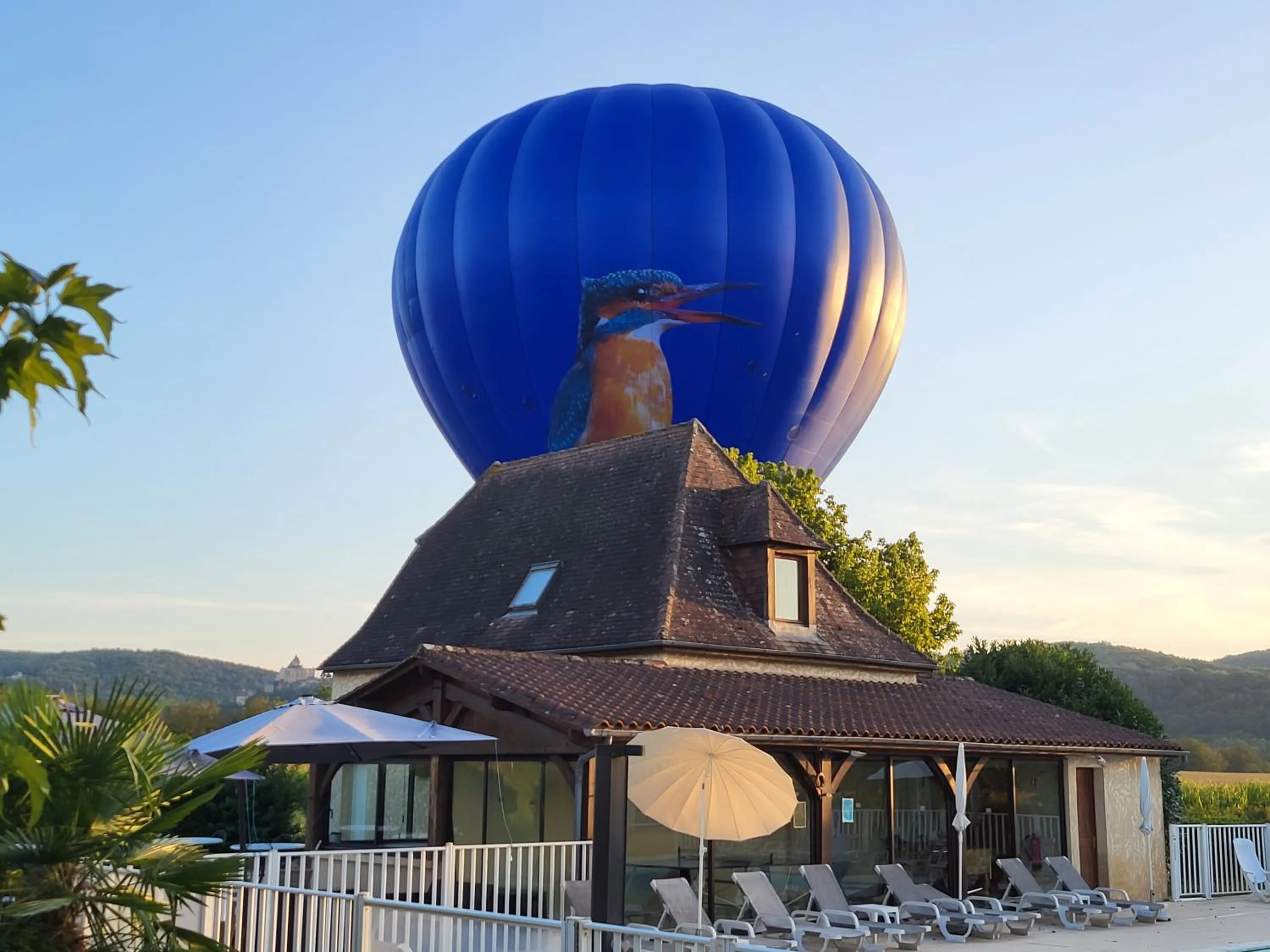 Natural landscape in L'Oustal de Vézac