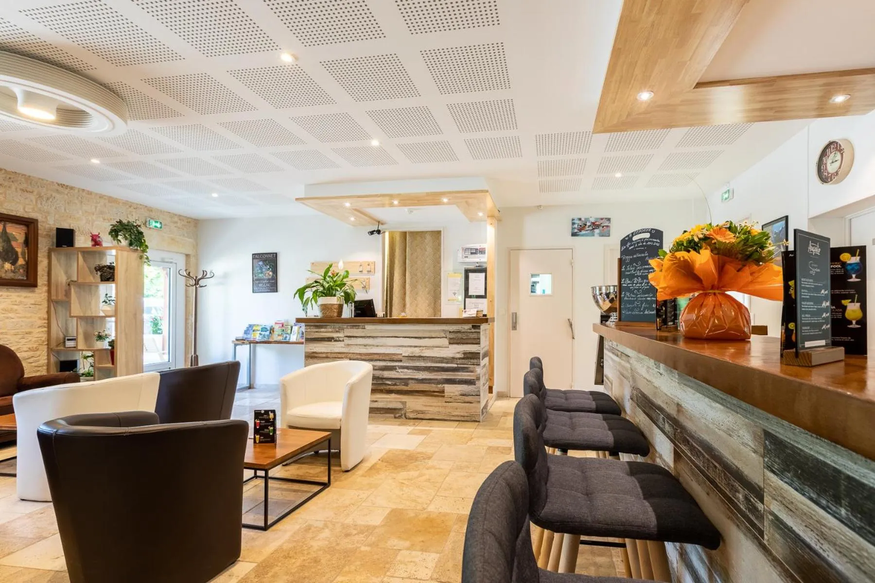 Lobby or reception in L'Oustal de Vézac