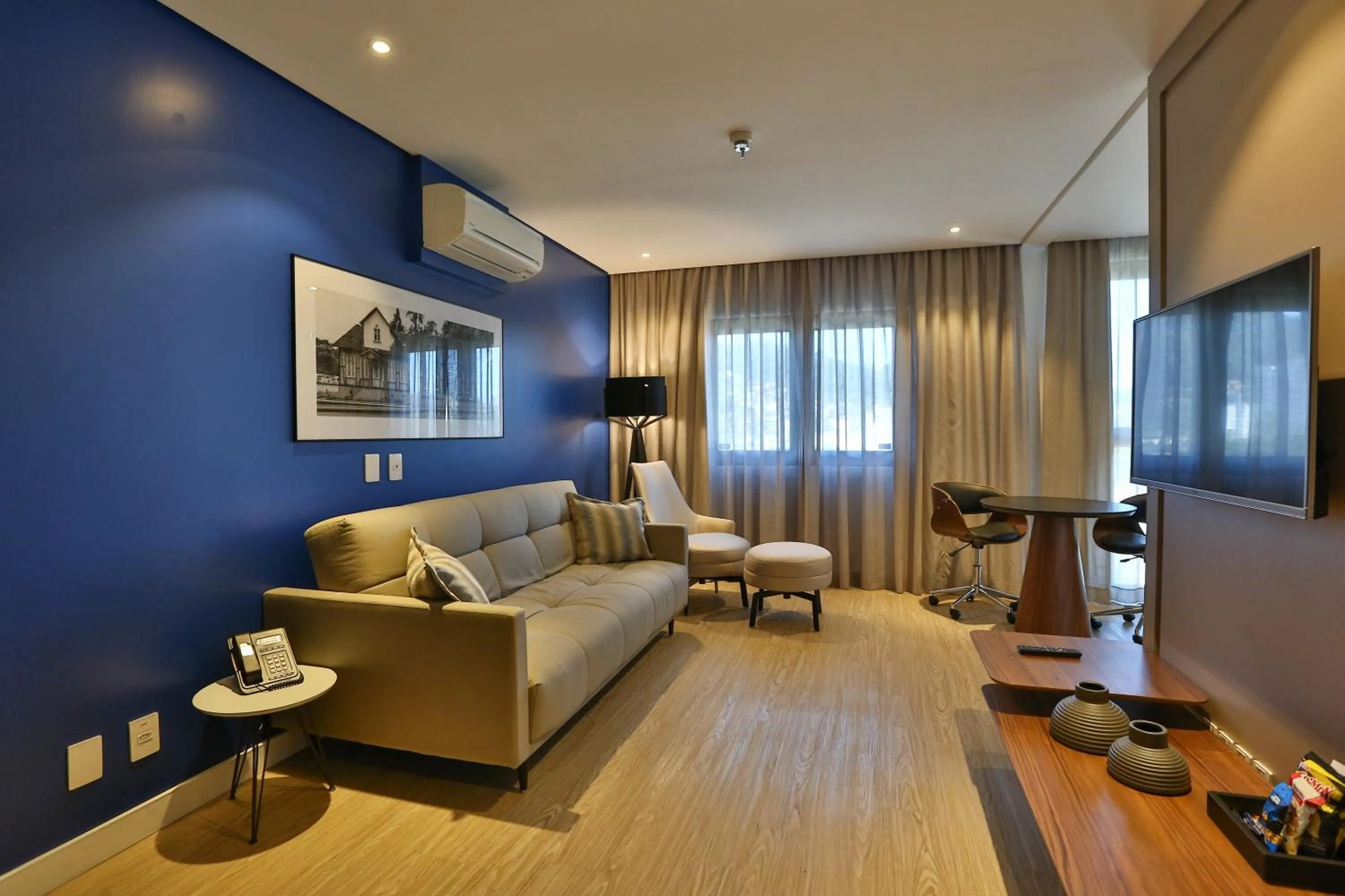Living room in Quality Hotel Blumenau