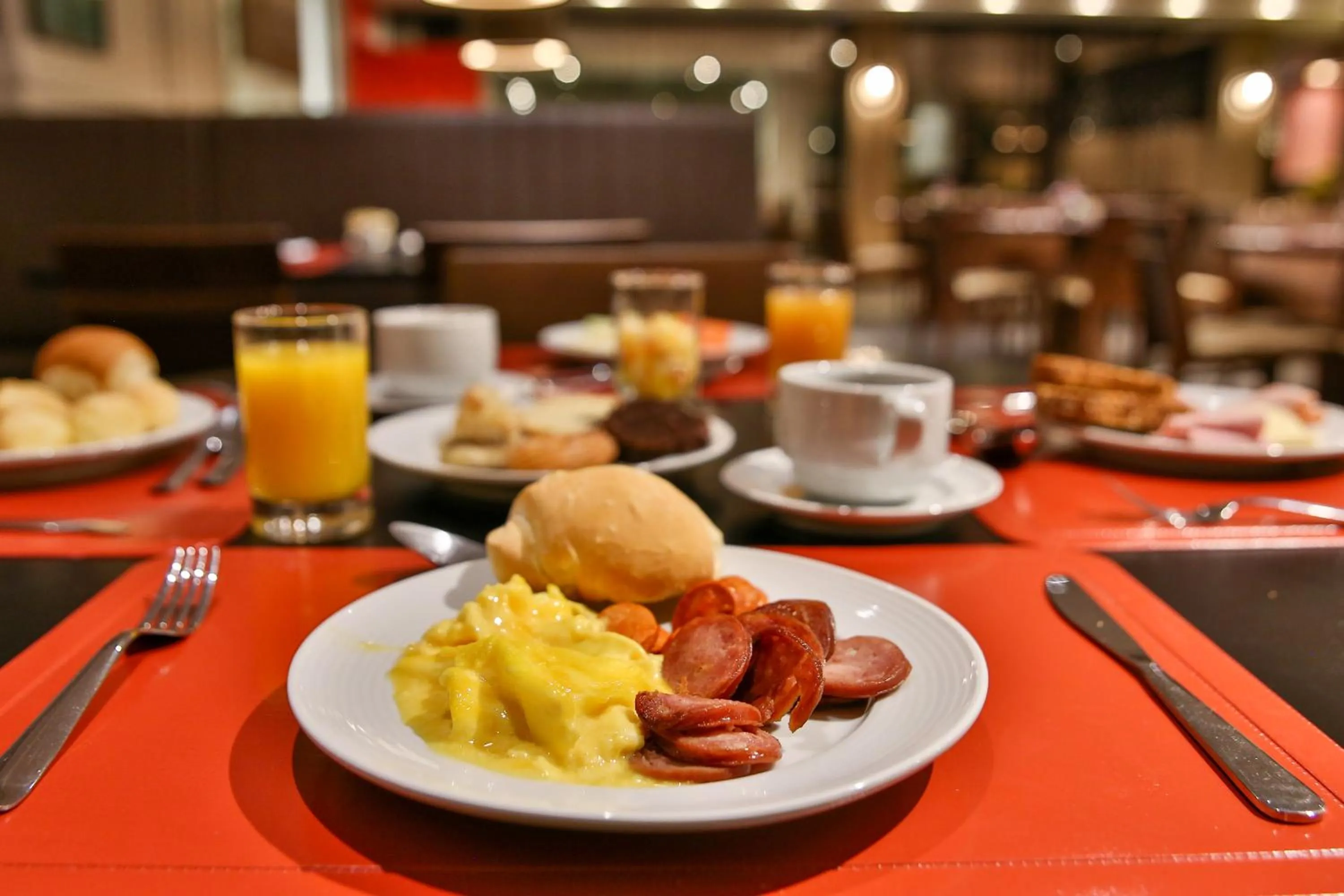Breakfast in Quality Hotel Blumenau