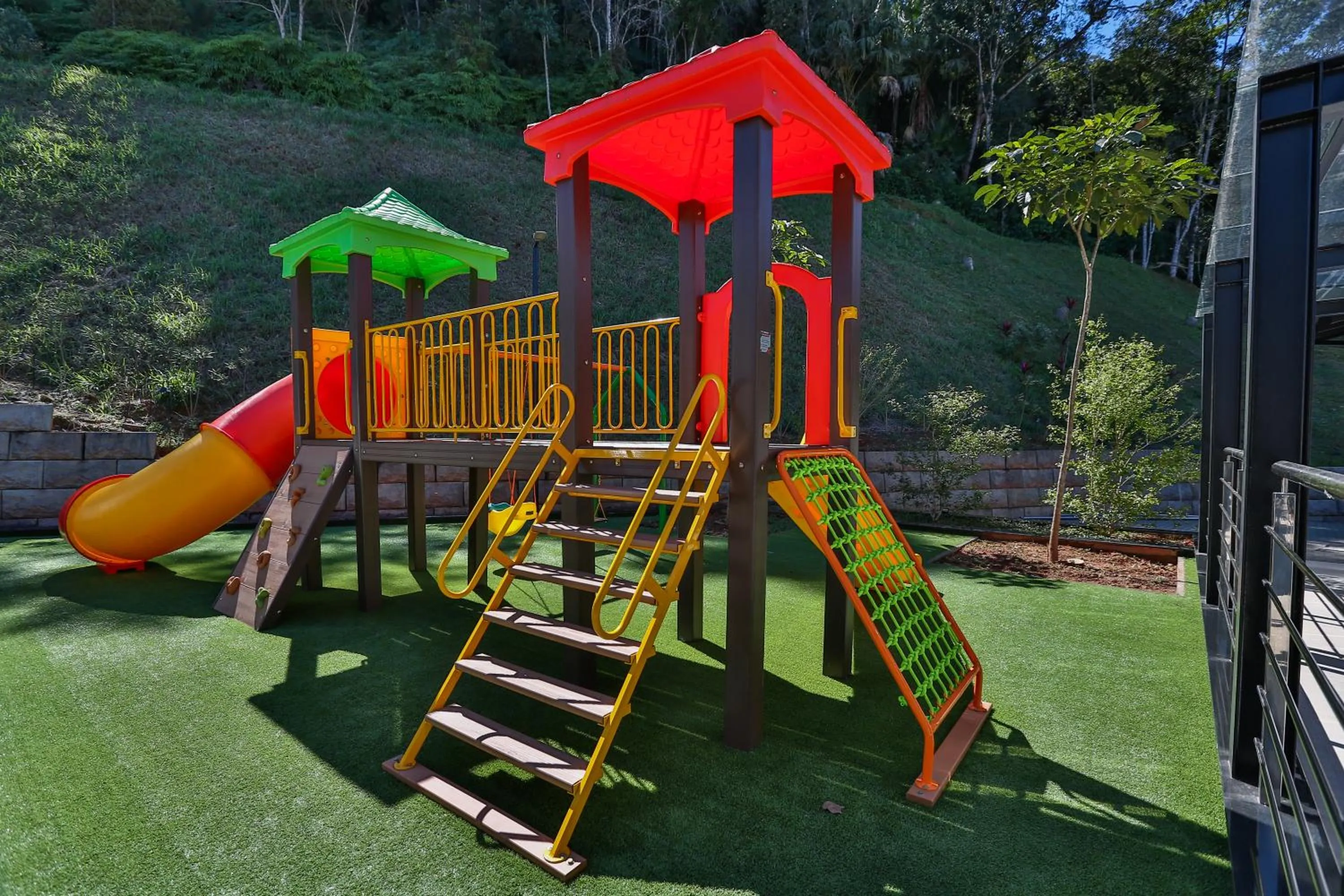Children play ground in Quality Hotel Blumenau