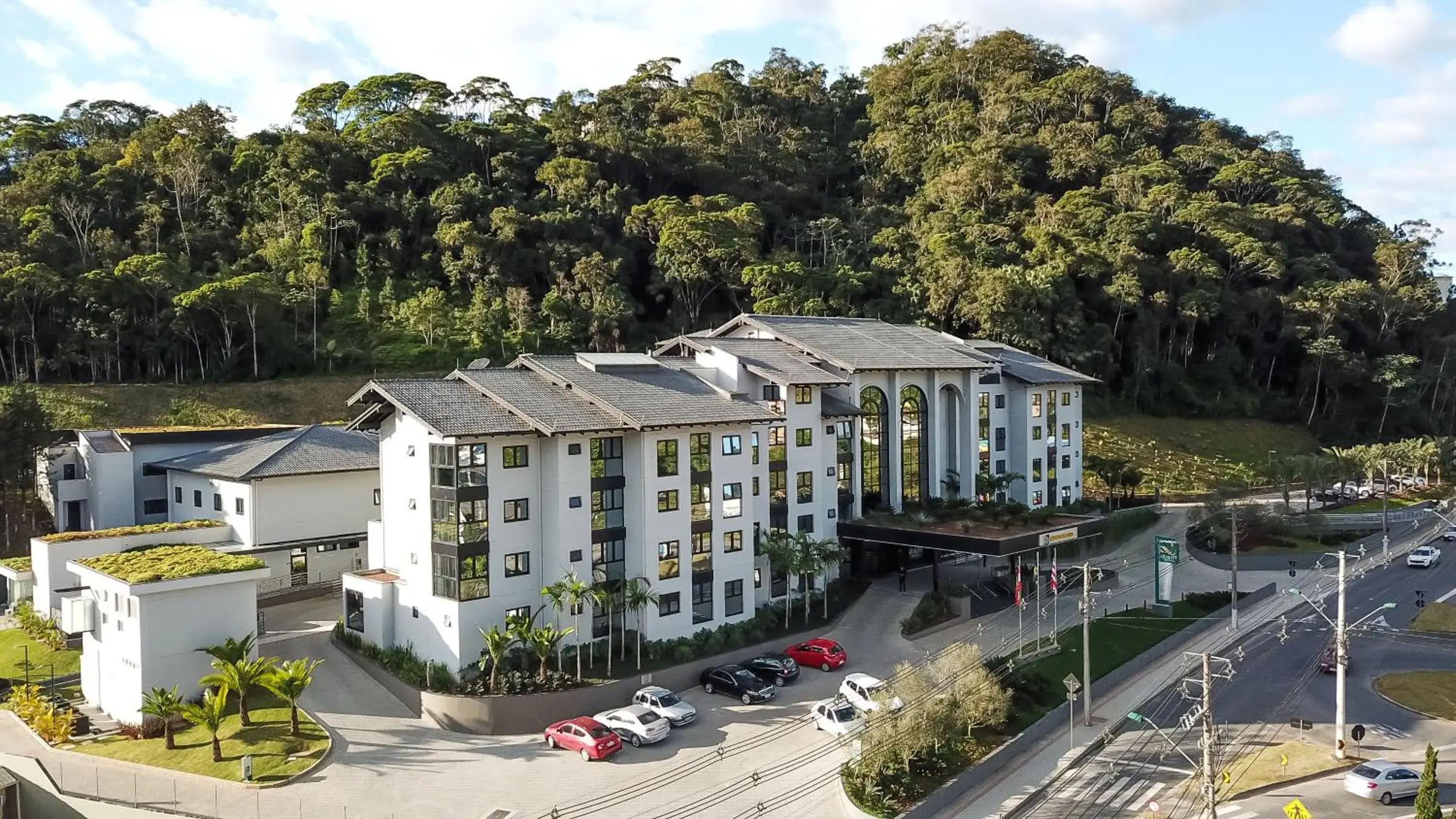Bird's eye view in Quality Hotel Blumenau Bird's eye view in Quality Hotel Blumenau