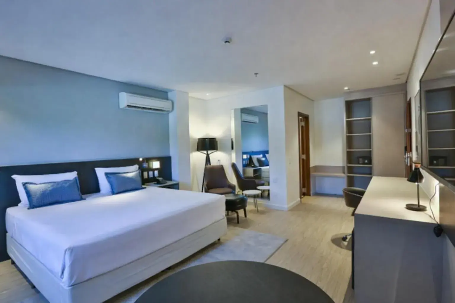 Bed in Quality Hotel Blumenau Bed in Quality Hotel Blumenau