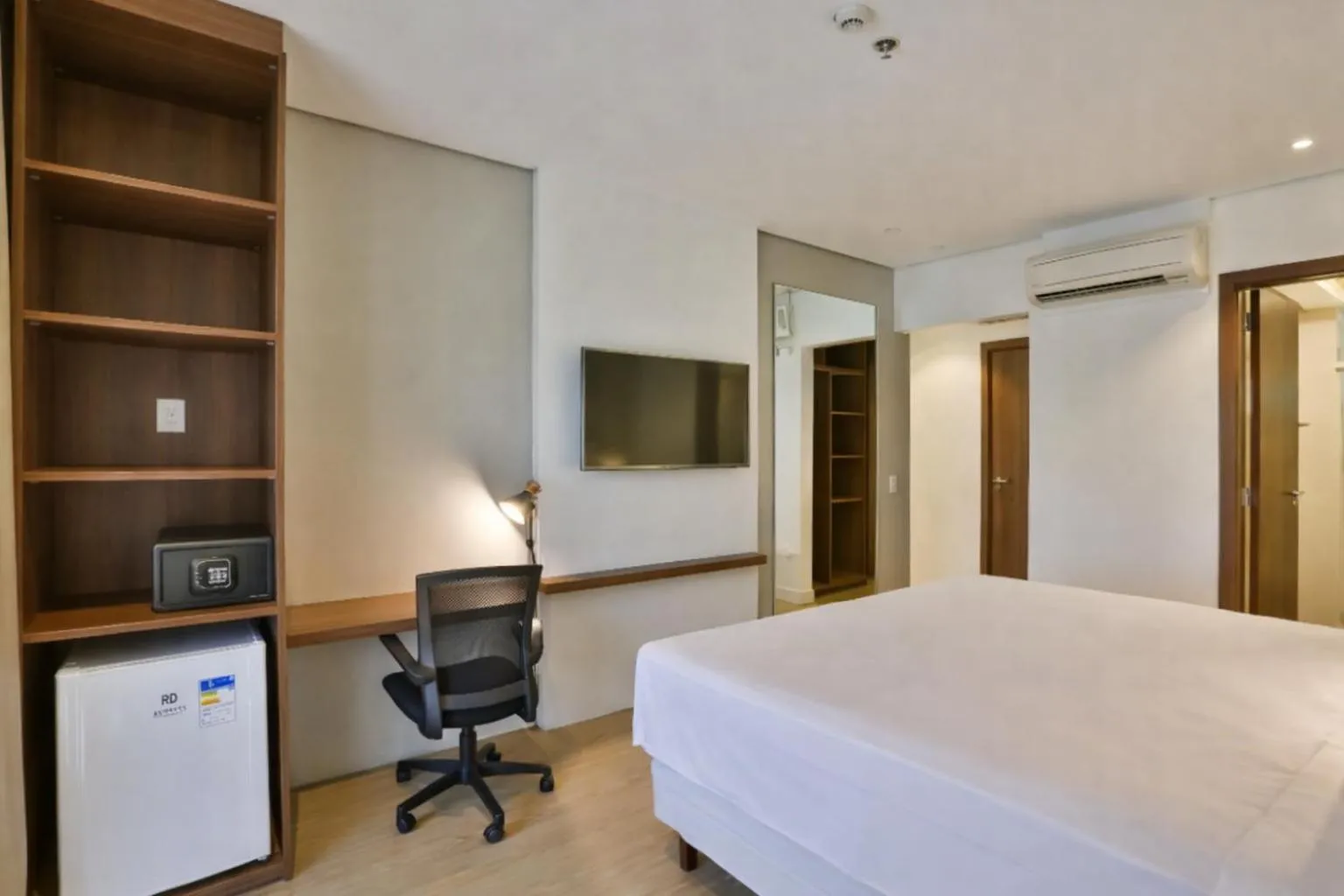 Bed in Quality Hotel Blumenau
