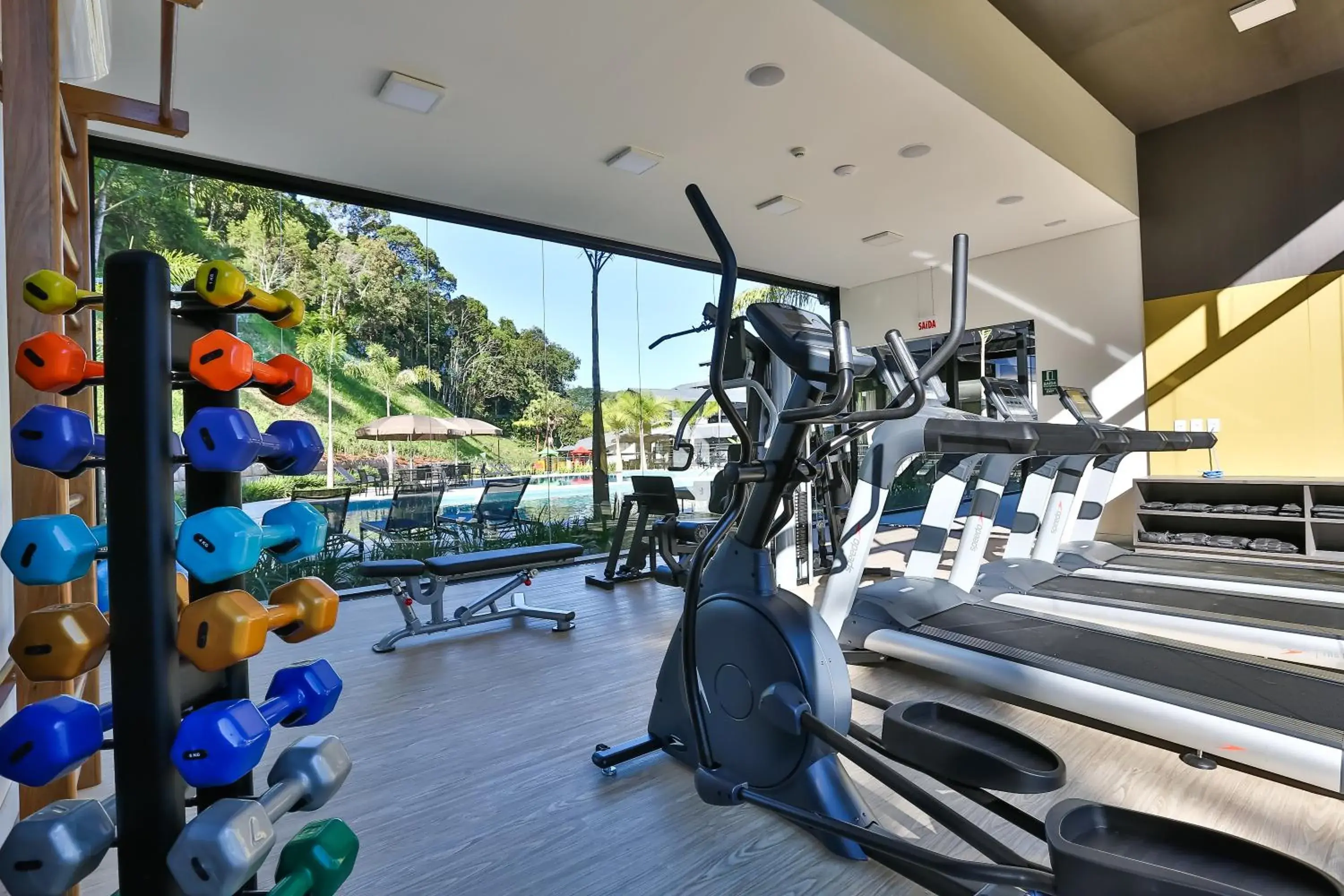 Fitness centre/facilities in Quality Hotel Blumenau Fitness centre/facilities in Quality Hotel Blumenau