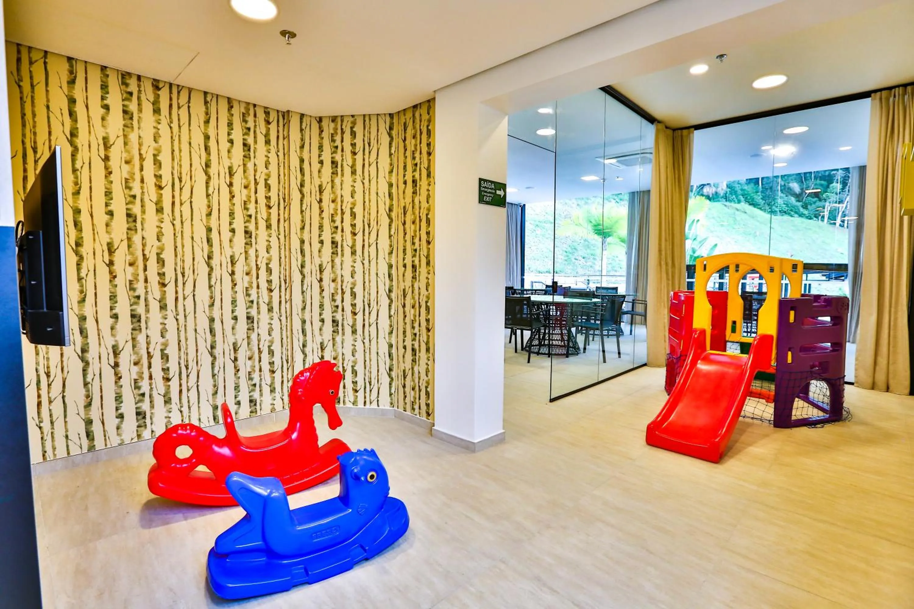 Children play ground in Quality Hotel Blumenau