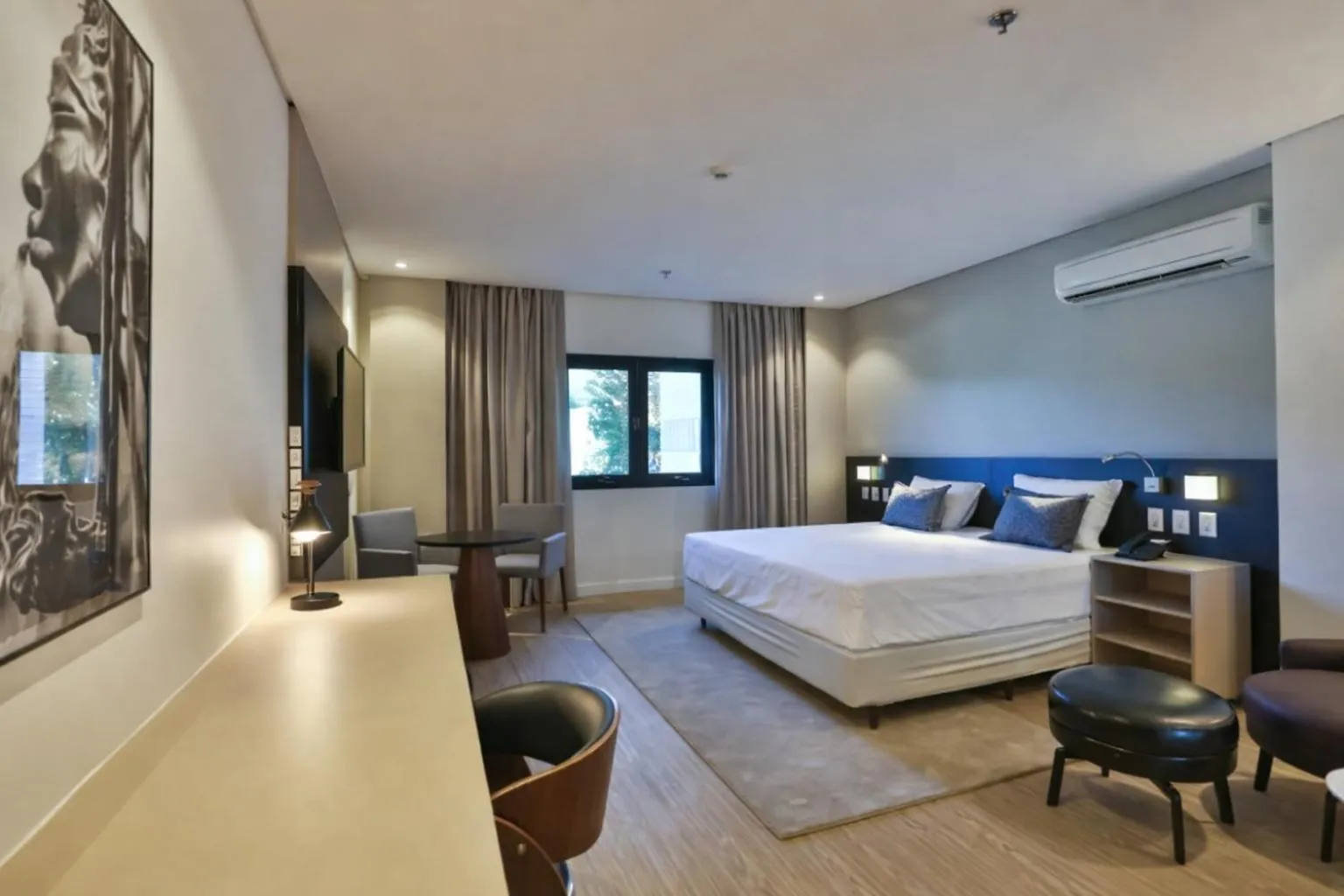 Bed in Quality Hotel Blumenau