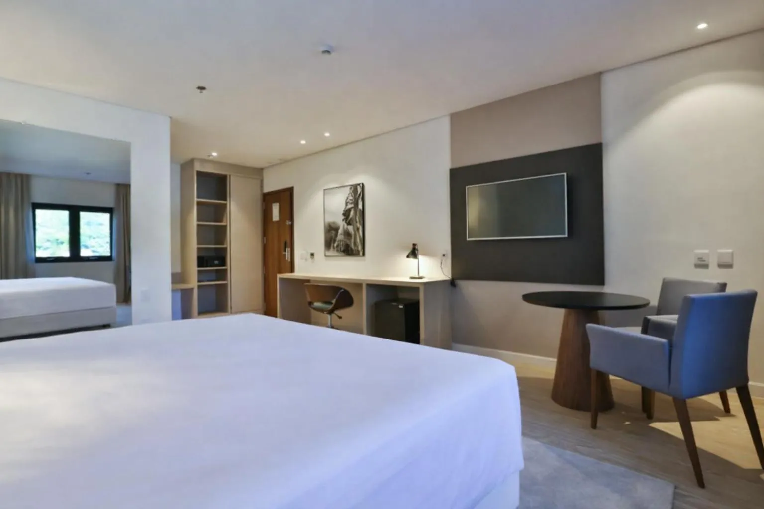 Bed in Quality Hotel Blumenau