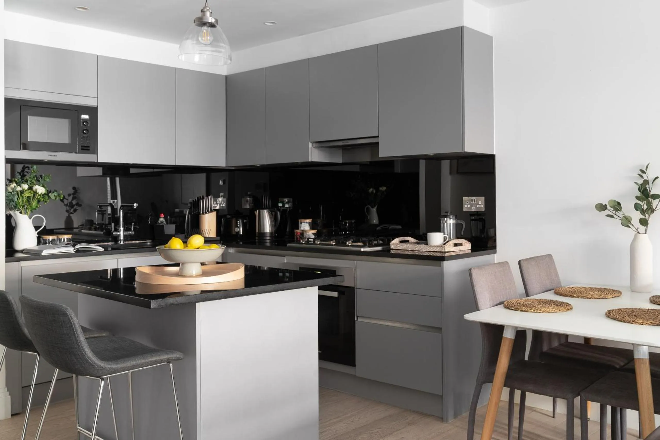 Kitchen or kitchenette in Oxford Circus Apartments by Calton Living