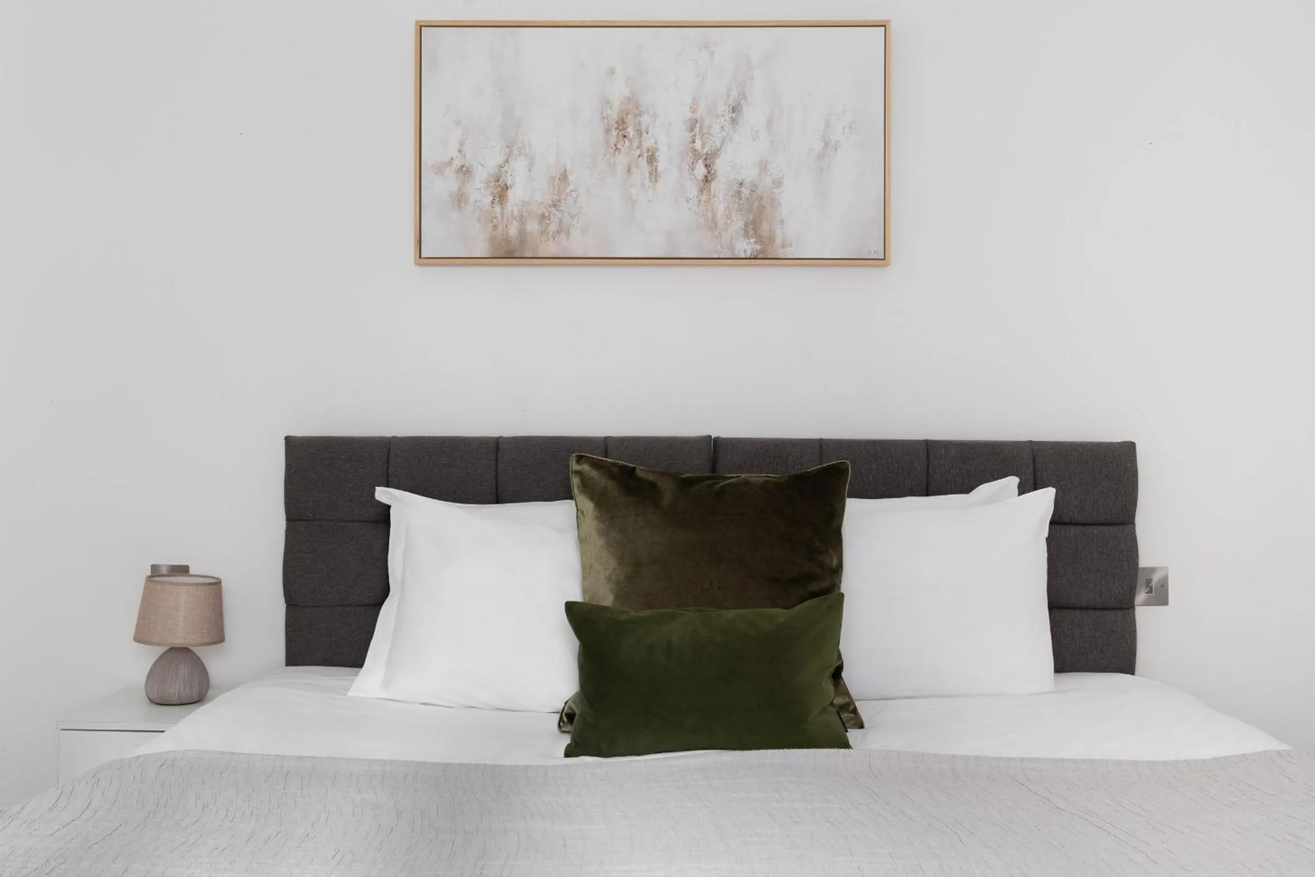 Bed in Oxford Circus Apartments by Calton Living