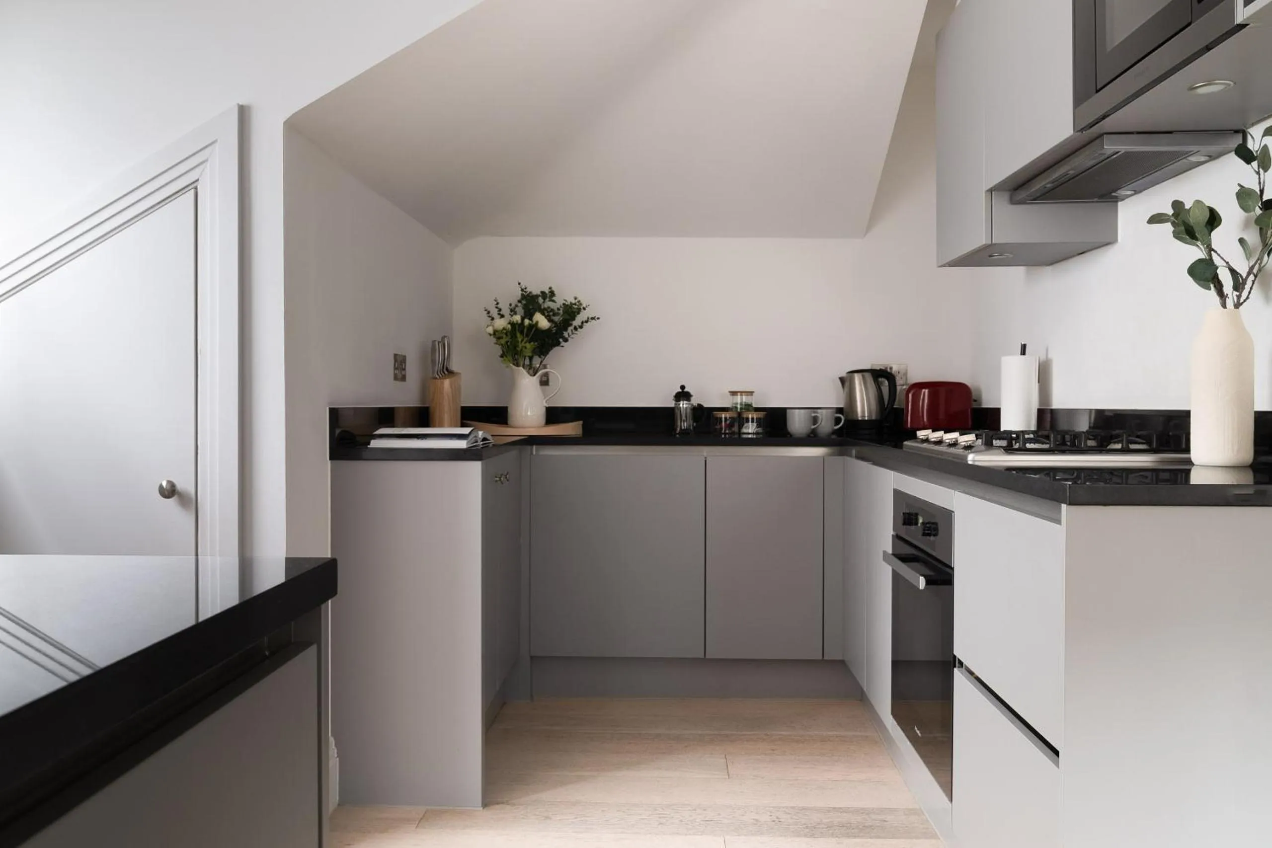 Kitchen or kitchenette in Oxford Circus Apartments by Calton Living