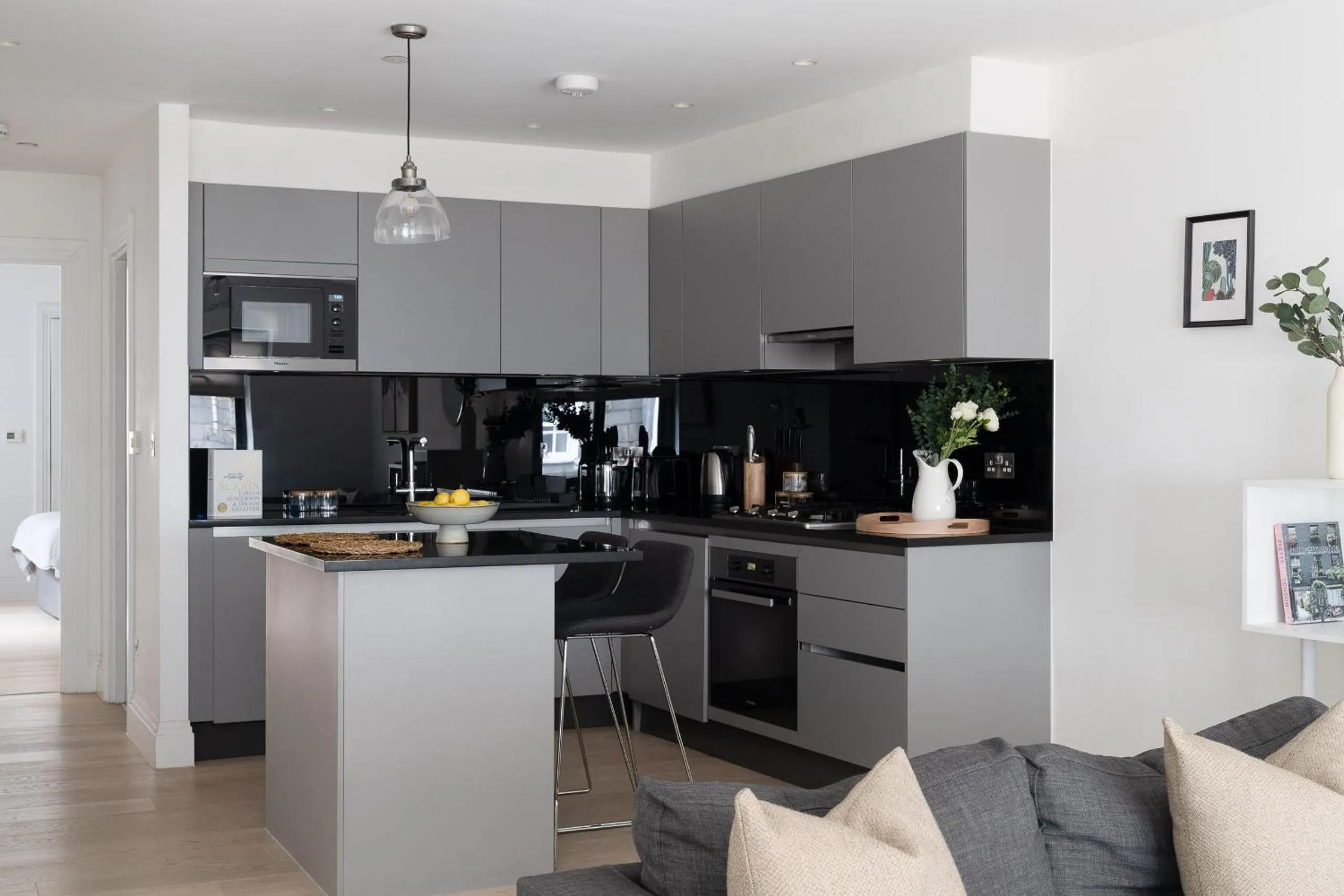 Kitchen or kitchenette in Oxford Circus Apartments by Calton Living