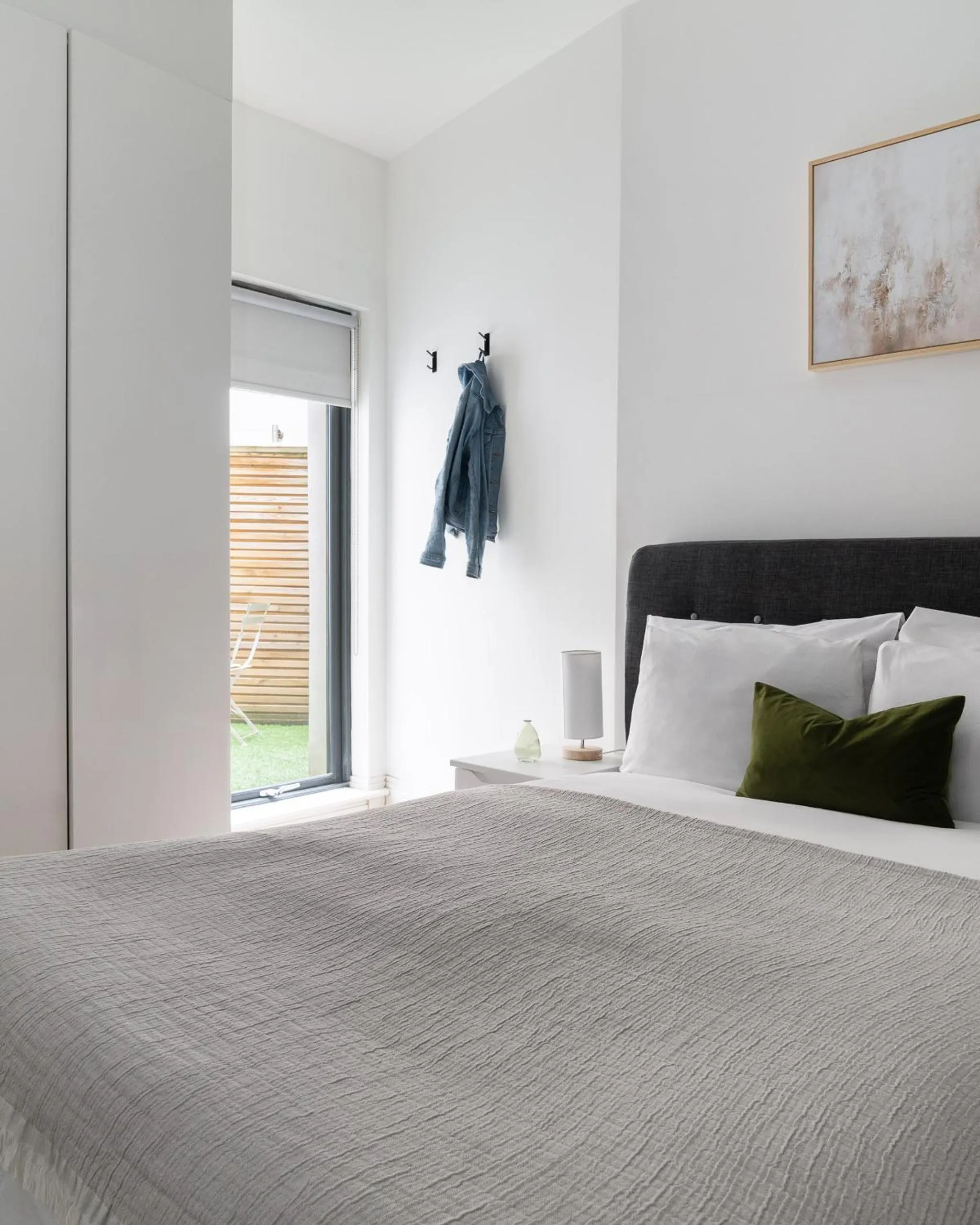 Bed in Oxford Circus Apartments by Calton Living