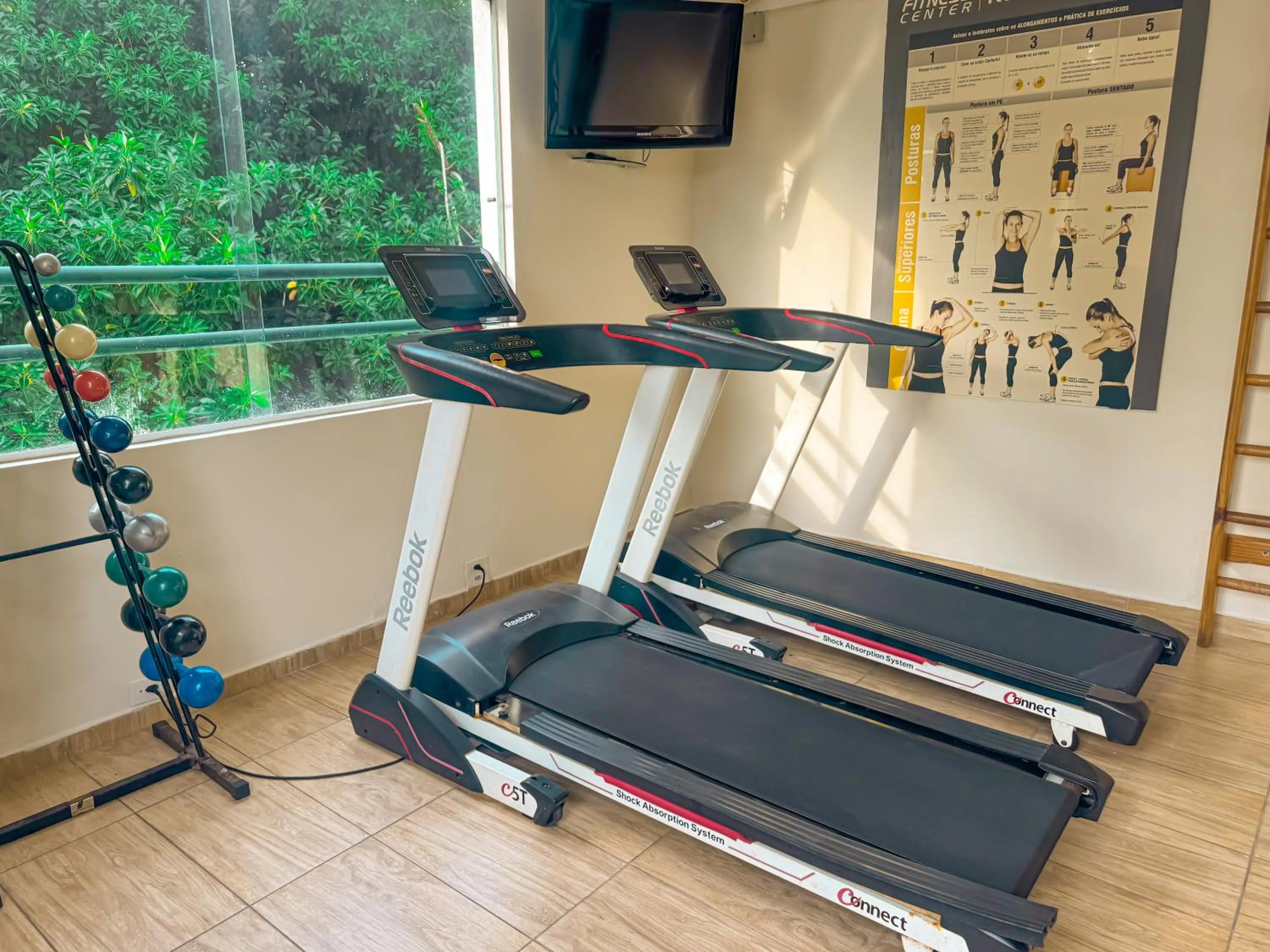 Fitness centre/facilities in Hotel Nacional Inn Guarujá