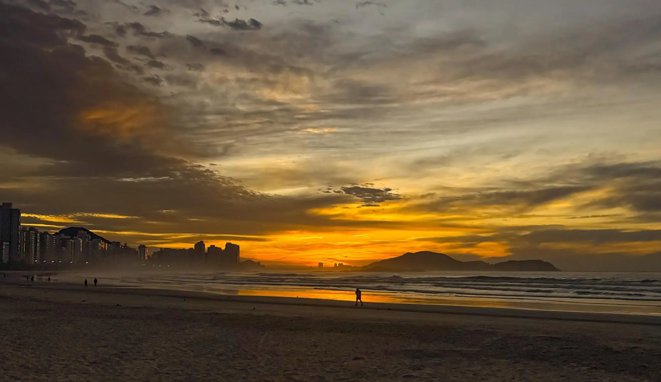 Sunset in Hotel Nacional Inn Guarujá