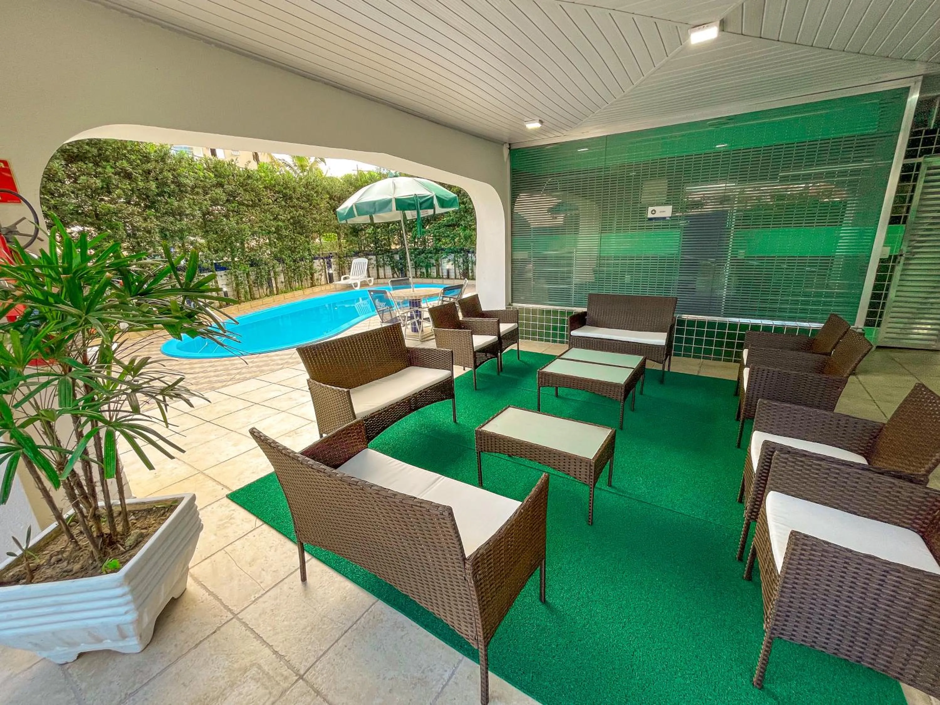 Swimming pool in Hotel Nacional Inn Guarujá