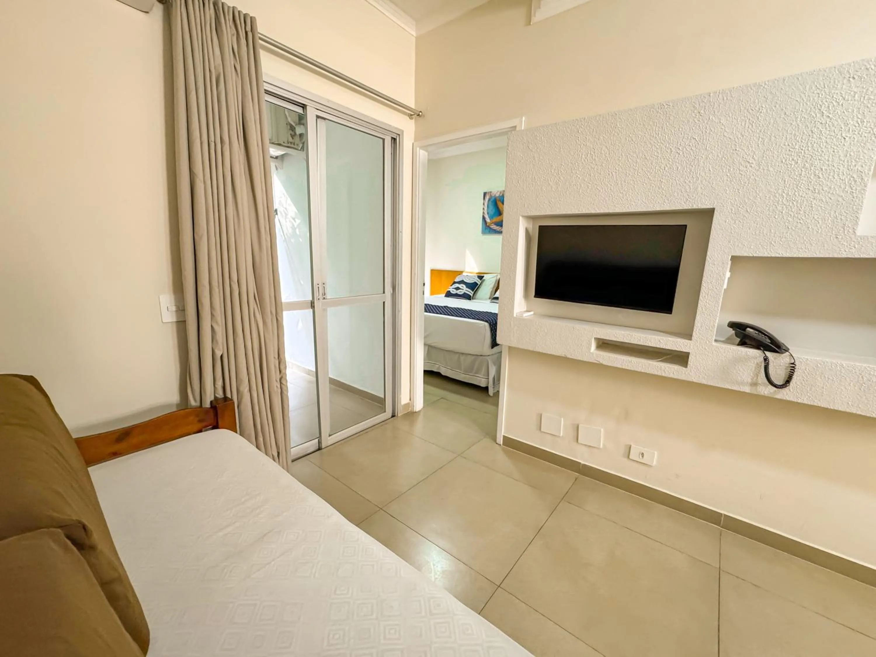 Seating area in Hotel Nacional Inn Guarujá