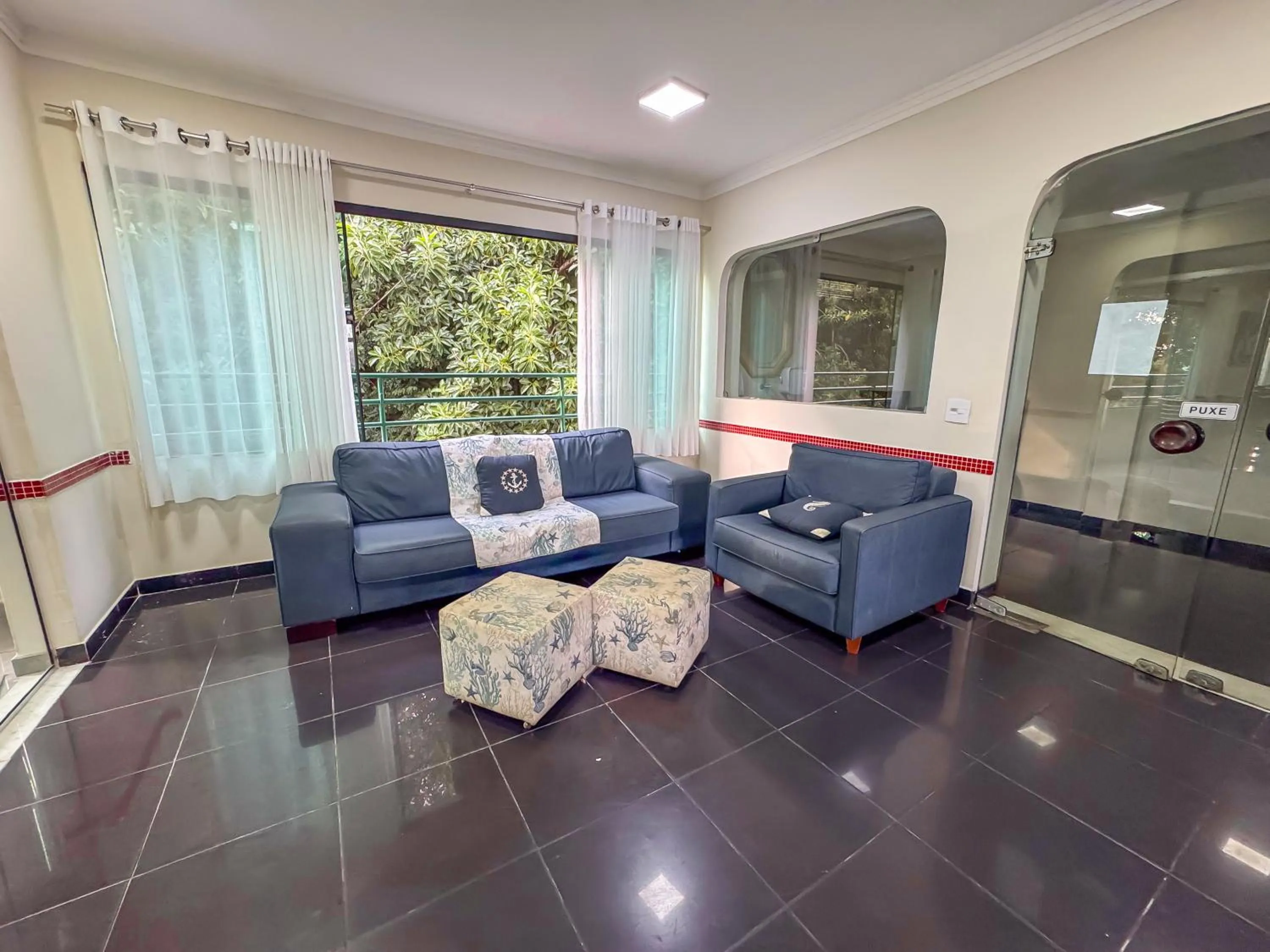 Living room in Hotel Nacional Inn Guarujá