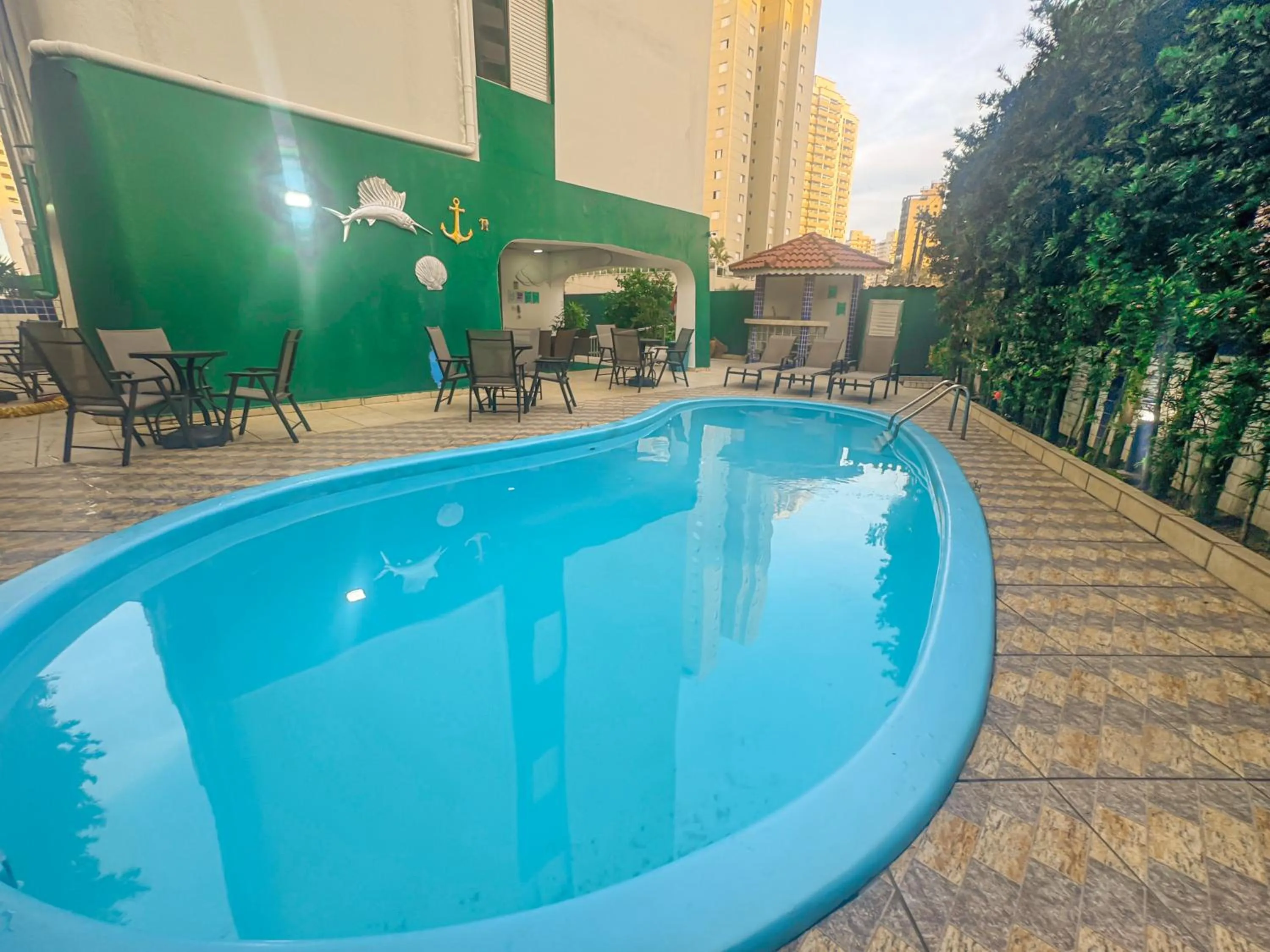 Swimming pool in Hotel Nacional Inn Guarujá
