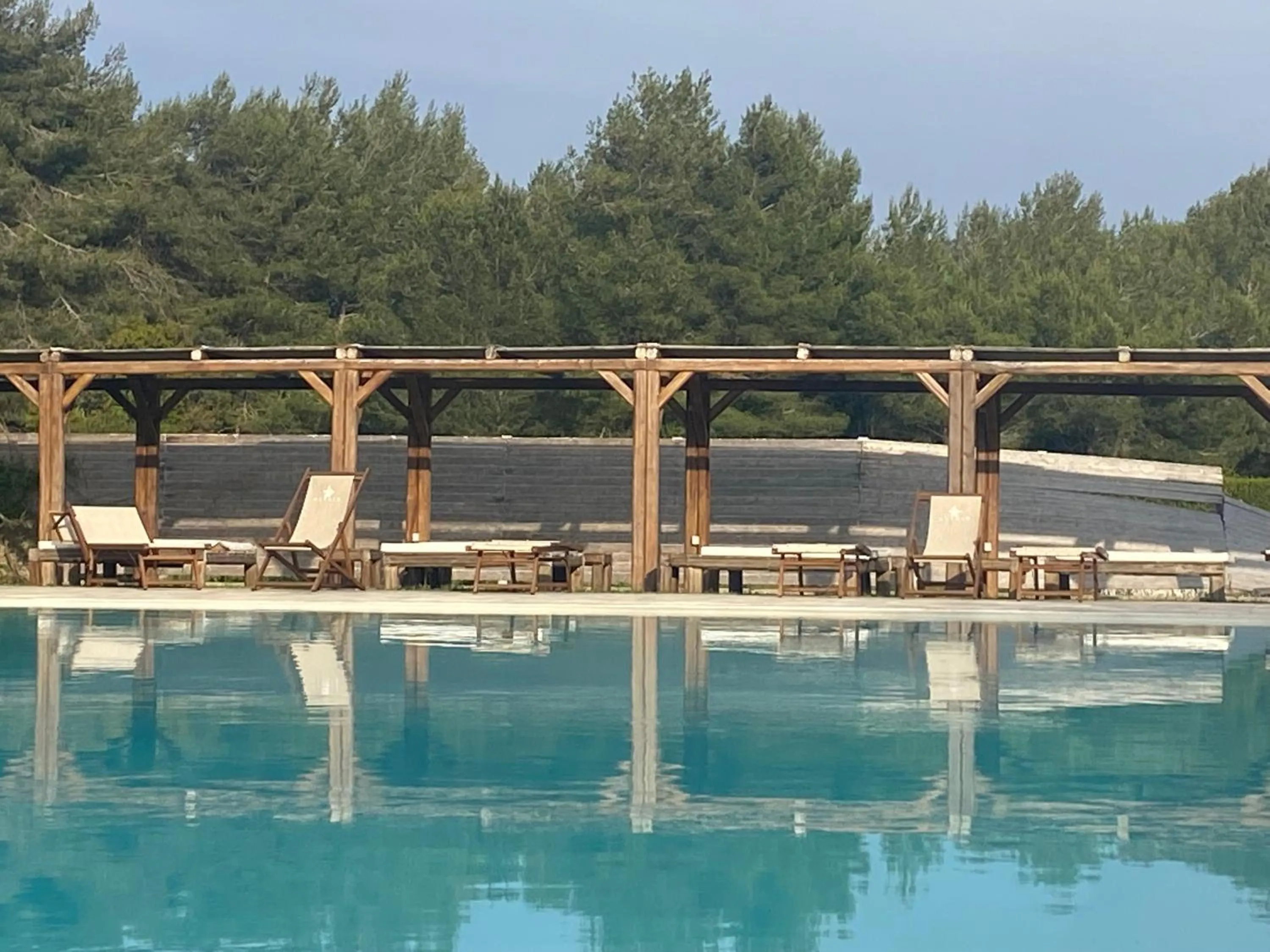 Pool view in Residence Altair - Serra degli Alimini