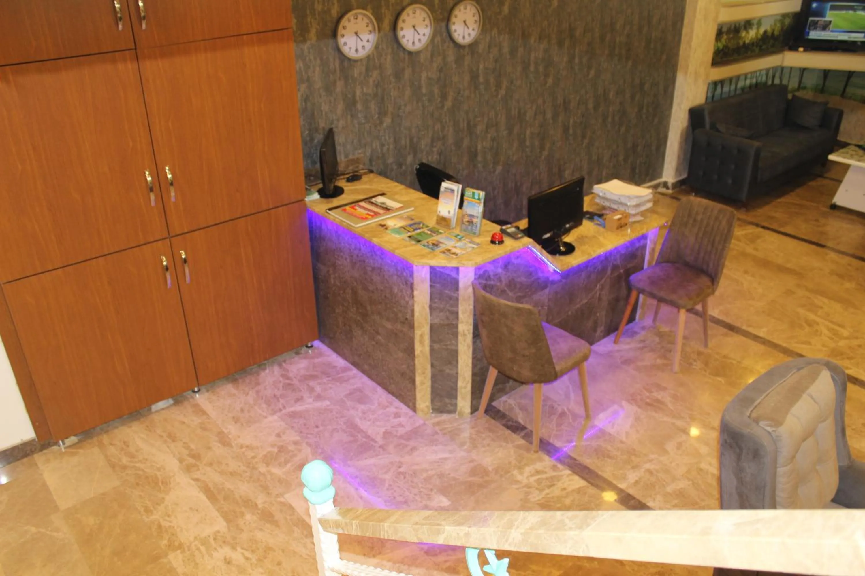 Bird's eye view in Omega Inn