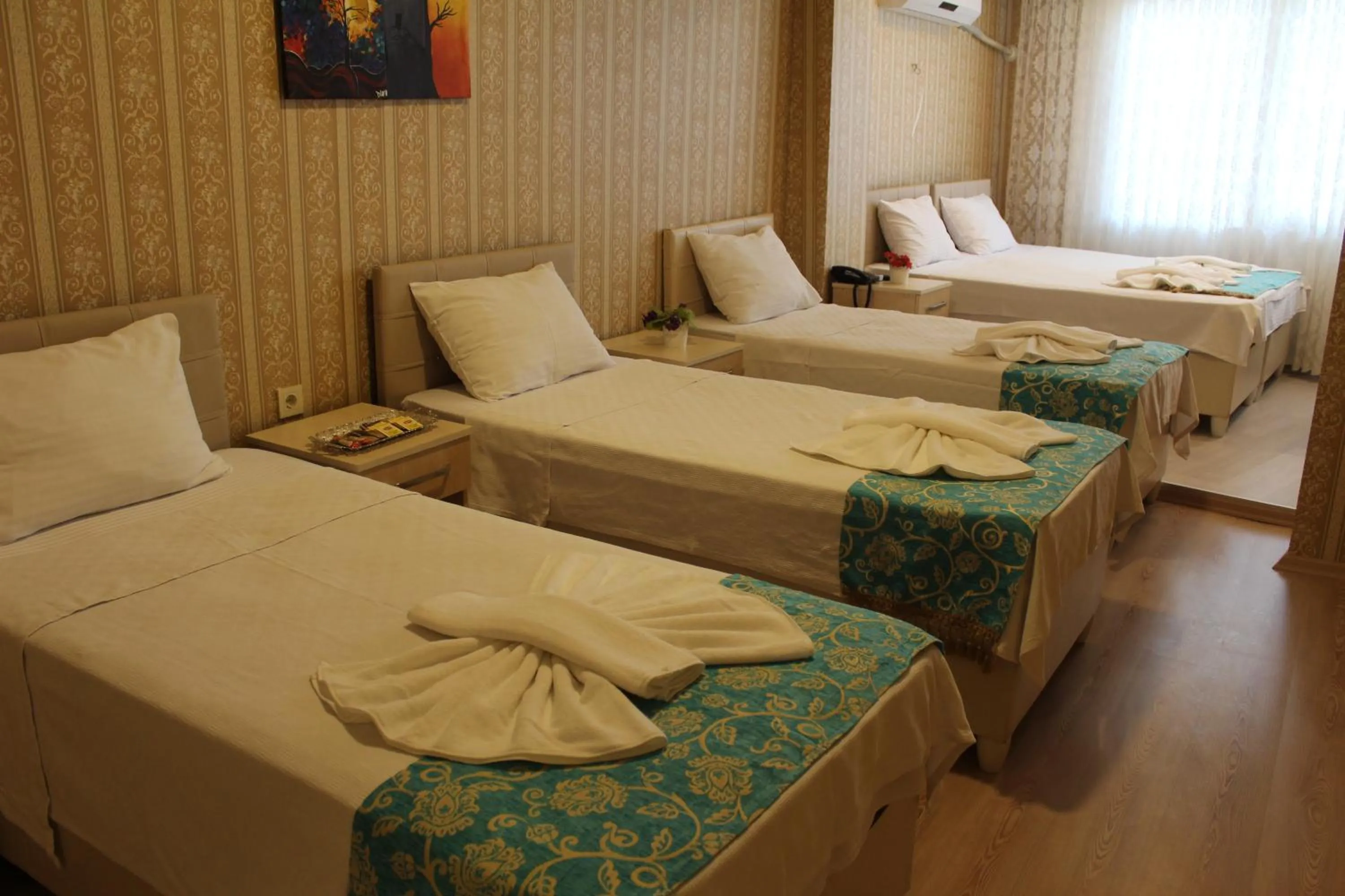 Photo of the whole room, Bed in Omega Inn