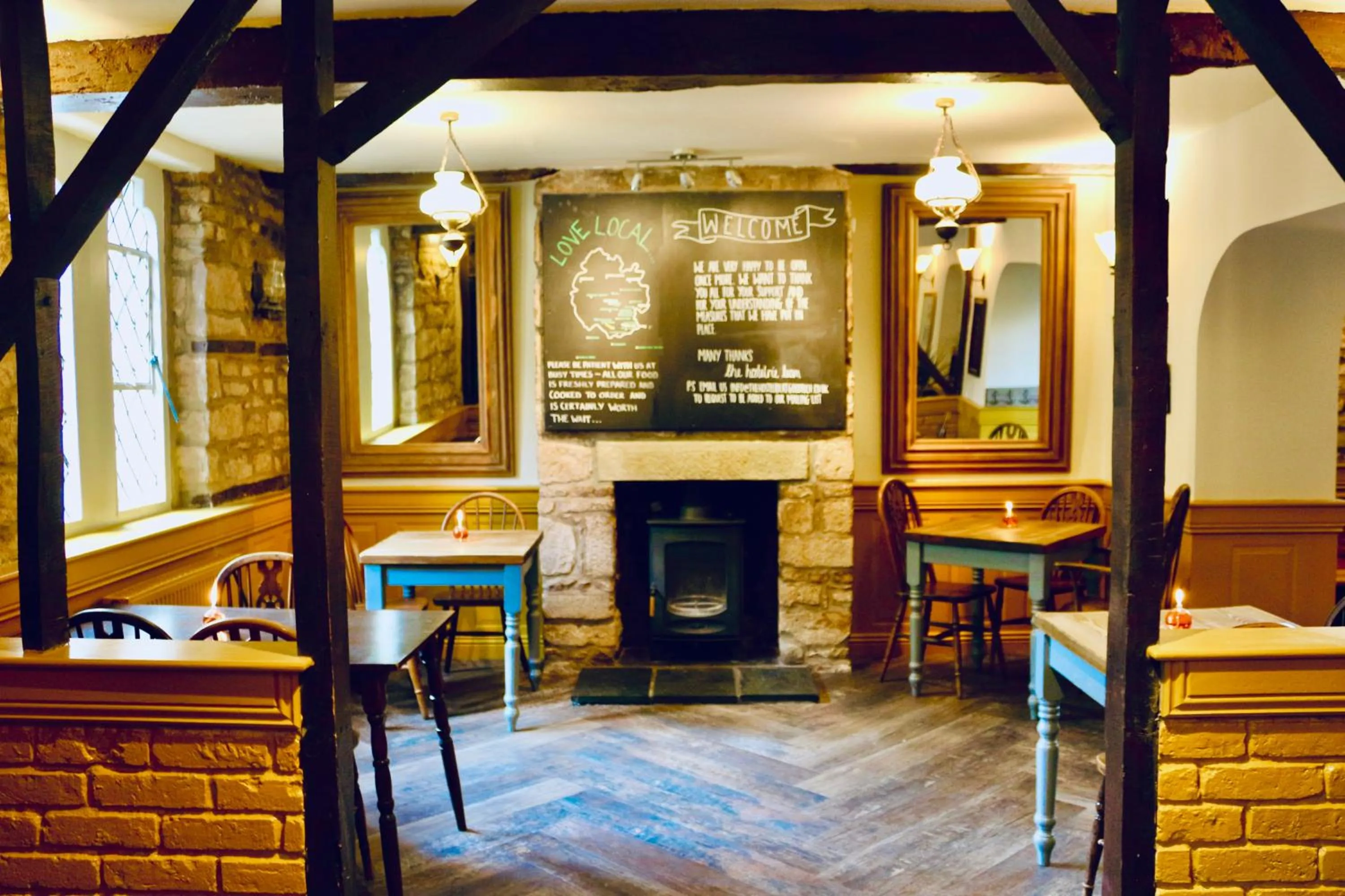 Restaurant/places to eat in The Hostelrie at Goodrich