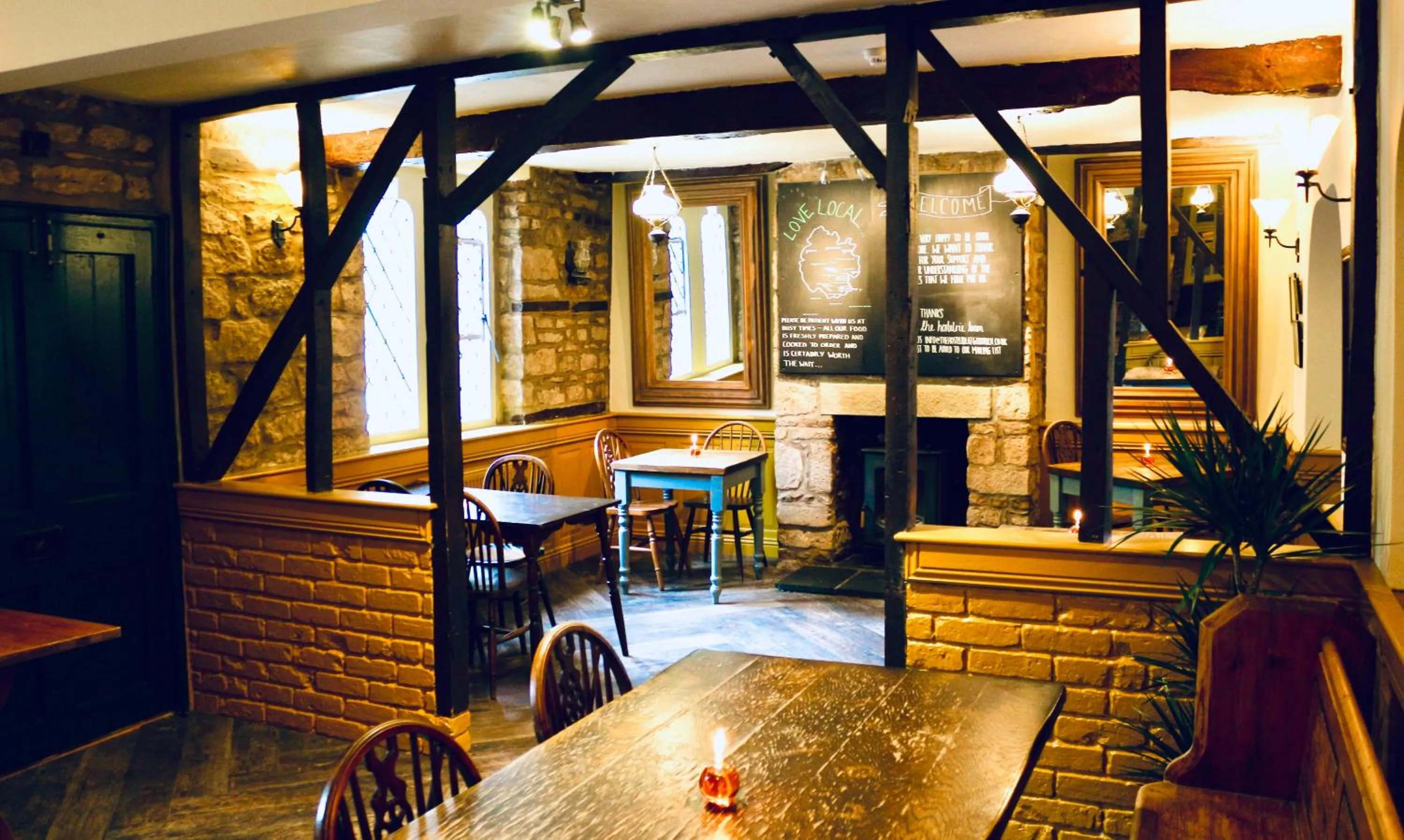 Restaurant/places to eat in The Hostelrie at Goodrich