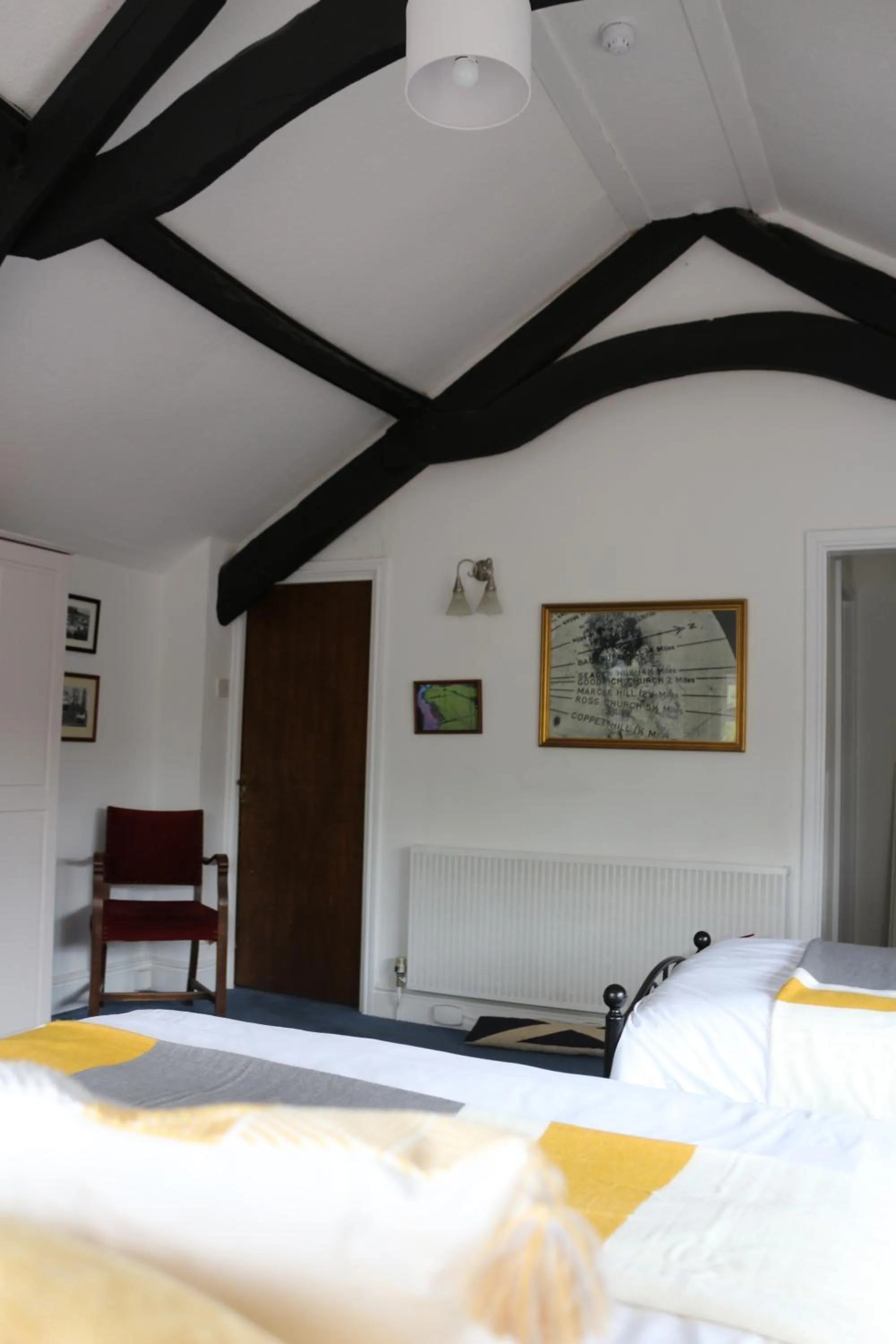 Bedroom in The Hostelrie at Goodrich