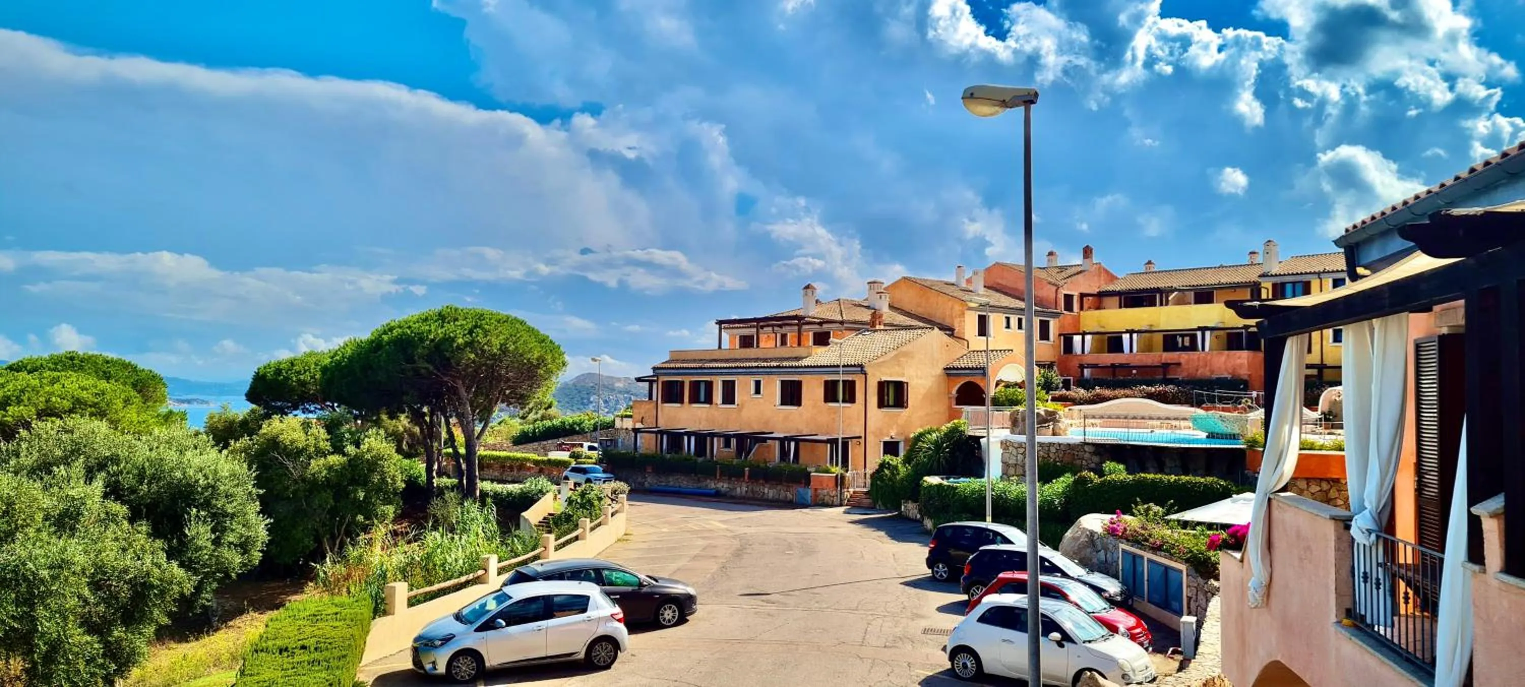 Parking in Residence Borgo Punta Villa