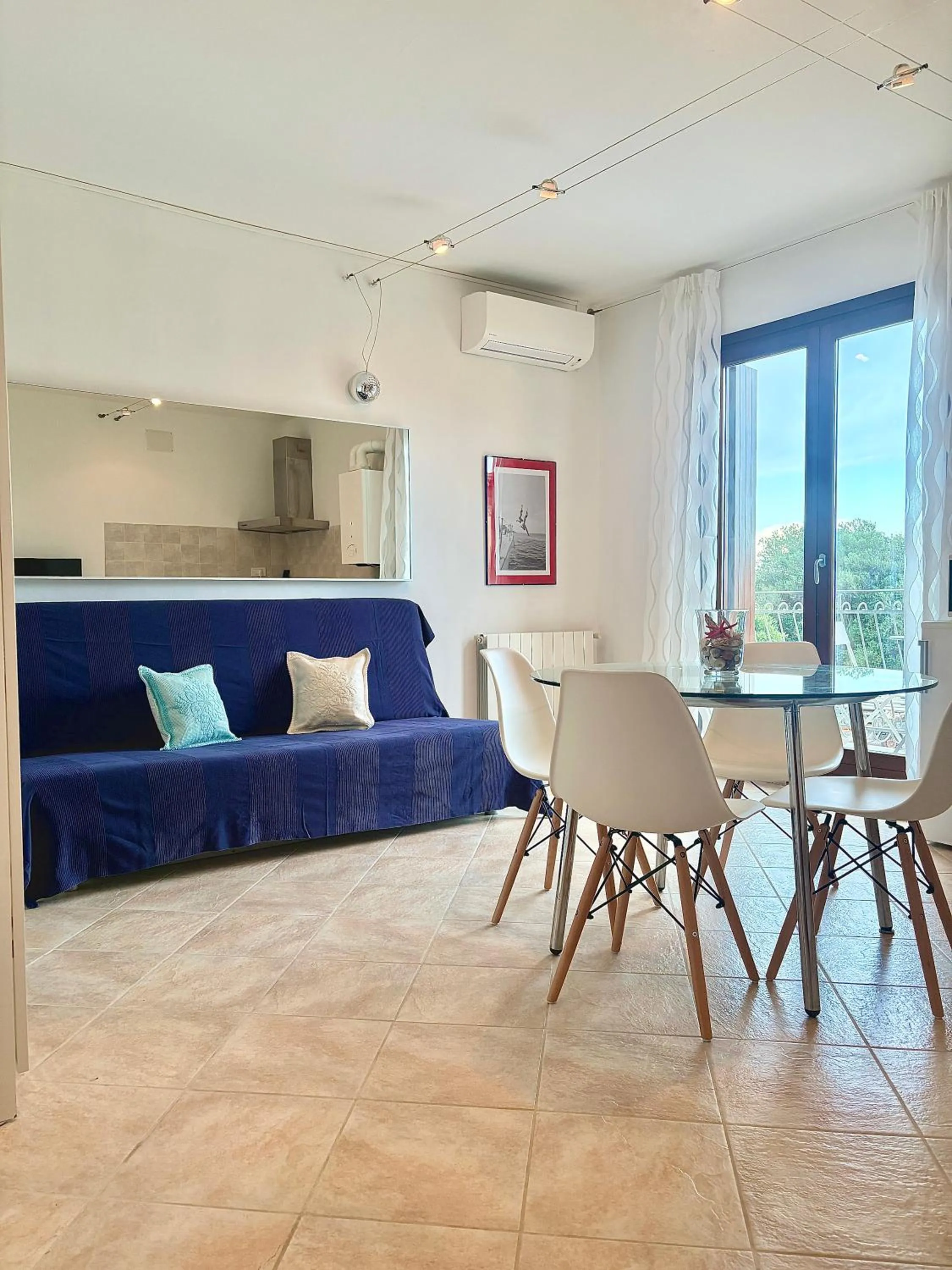 Kitchen or kitchenette in Residence Borgo Punta Villa