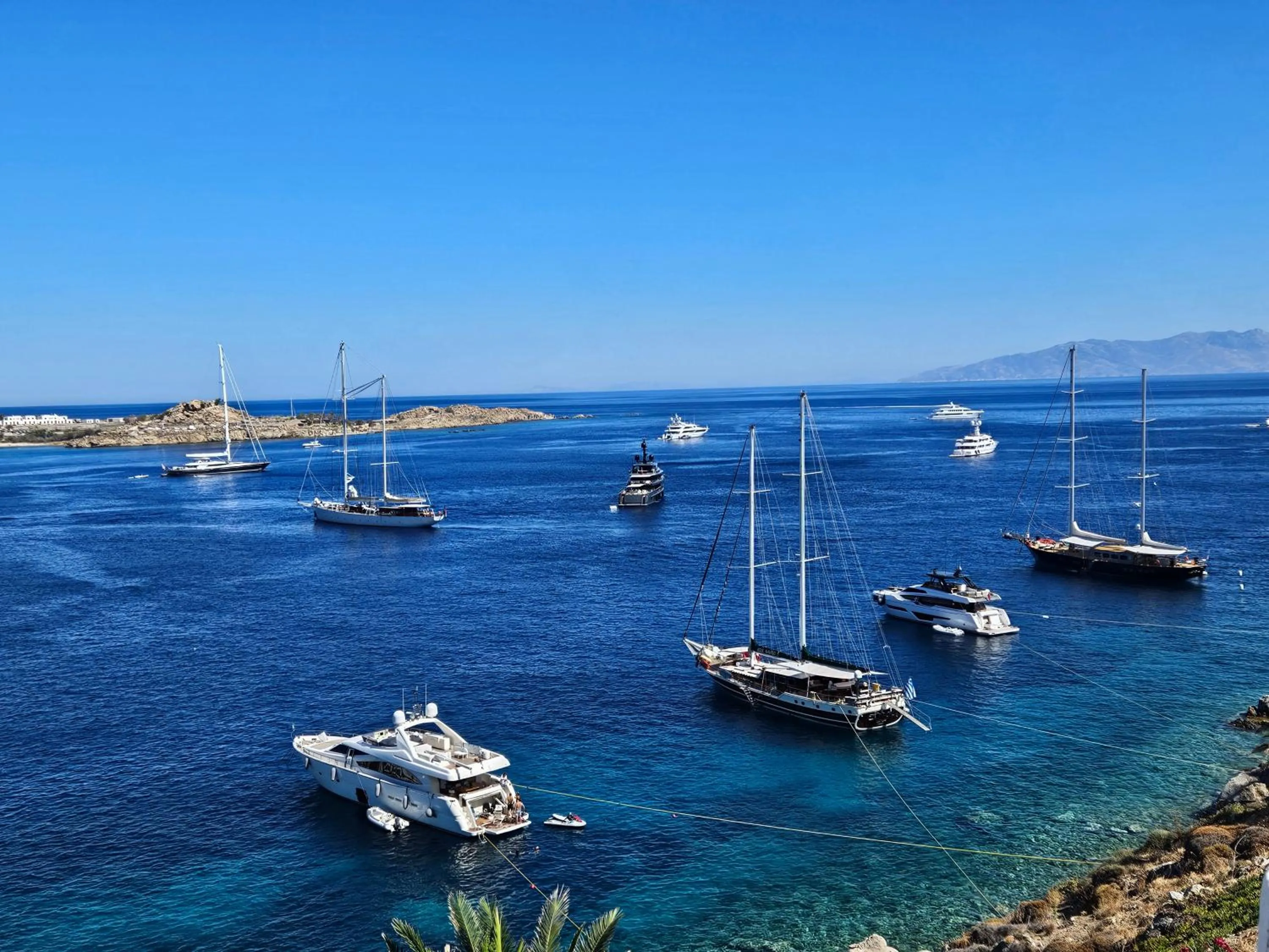 Sea view in Mykonos Azure