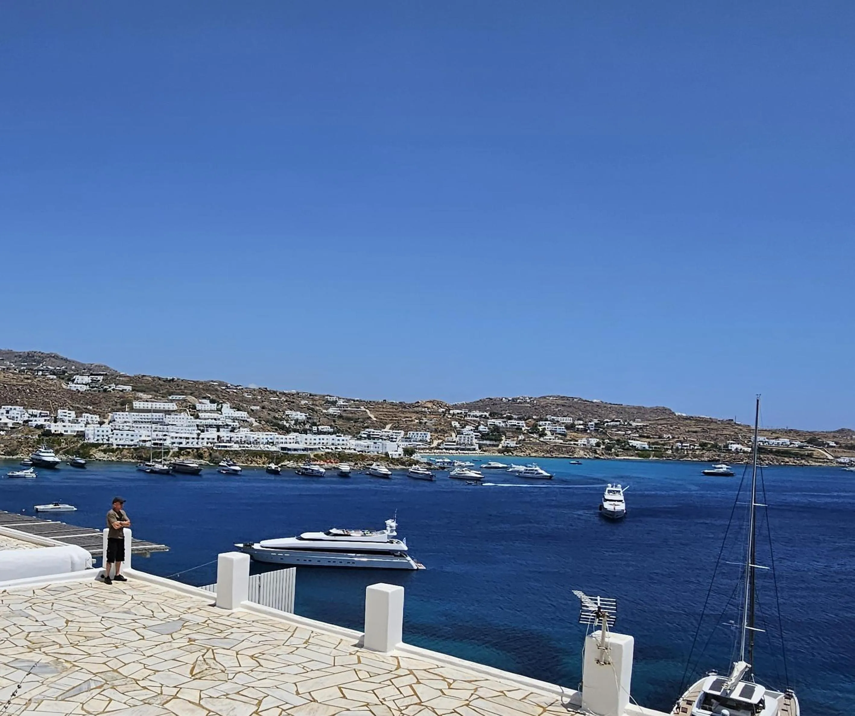 Sea view in Mykonos Azure