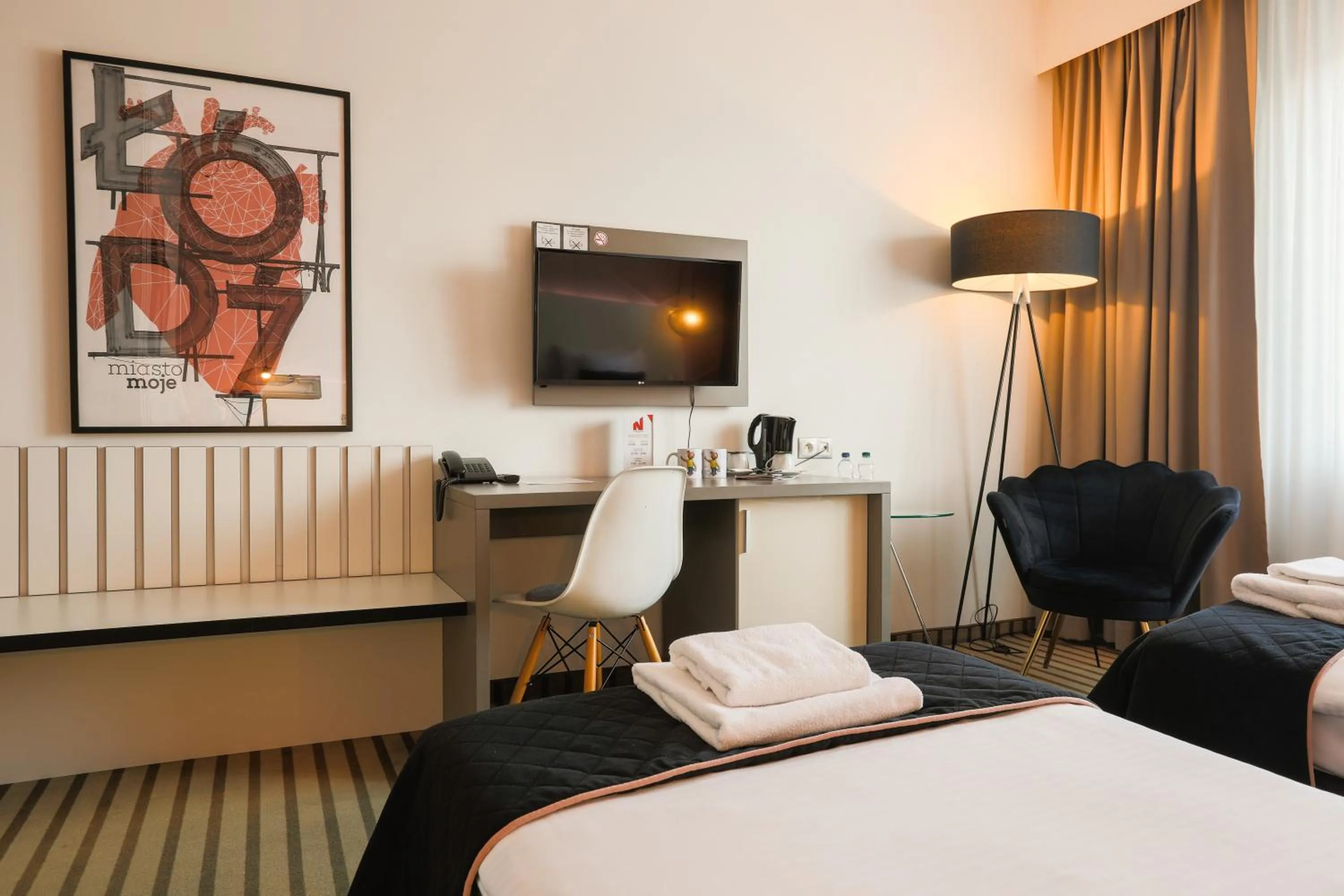 Bed in NoBo Hotel - business