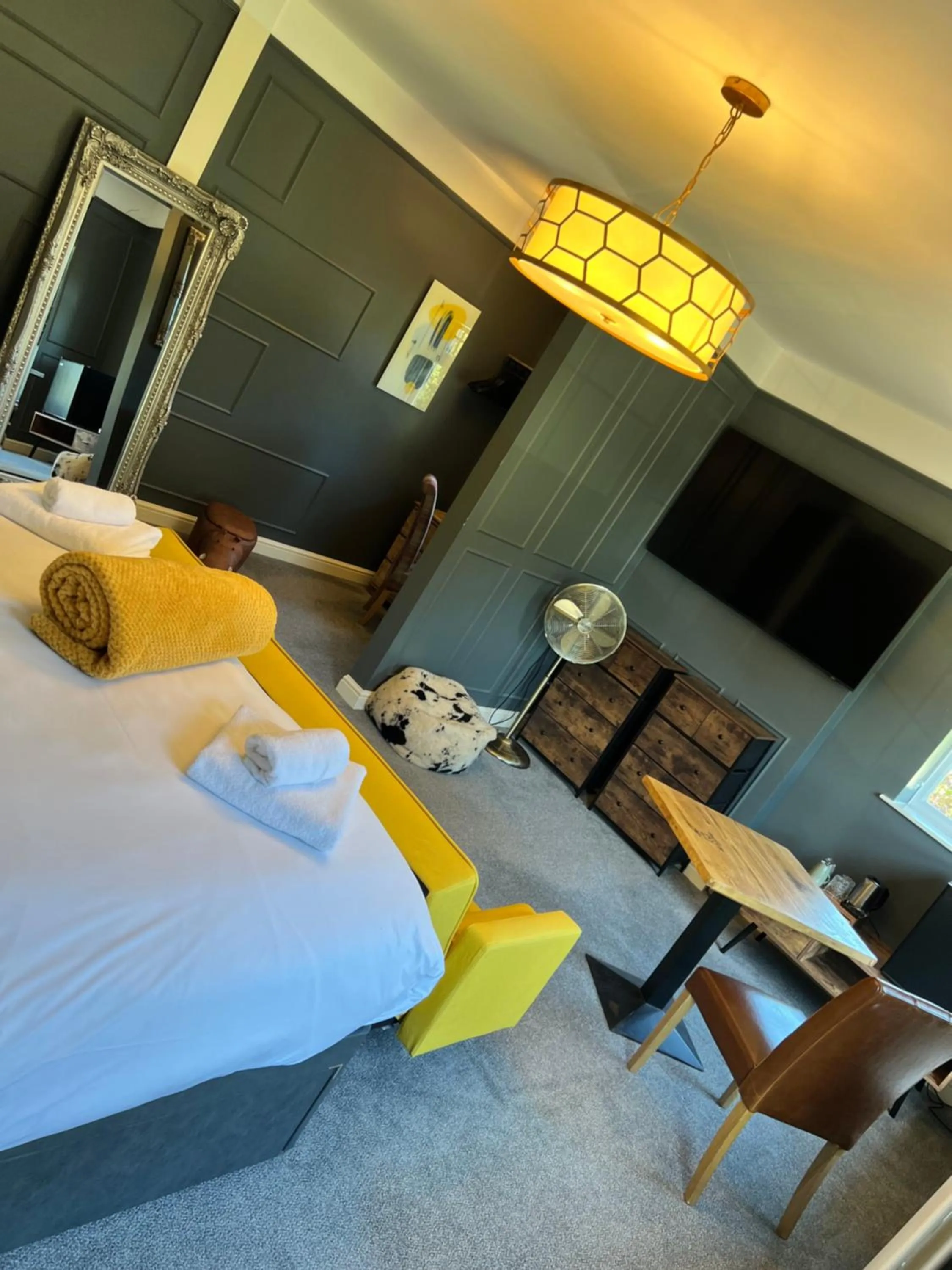 Bed in The Plough Inn