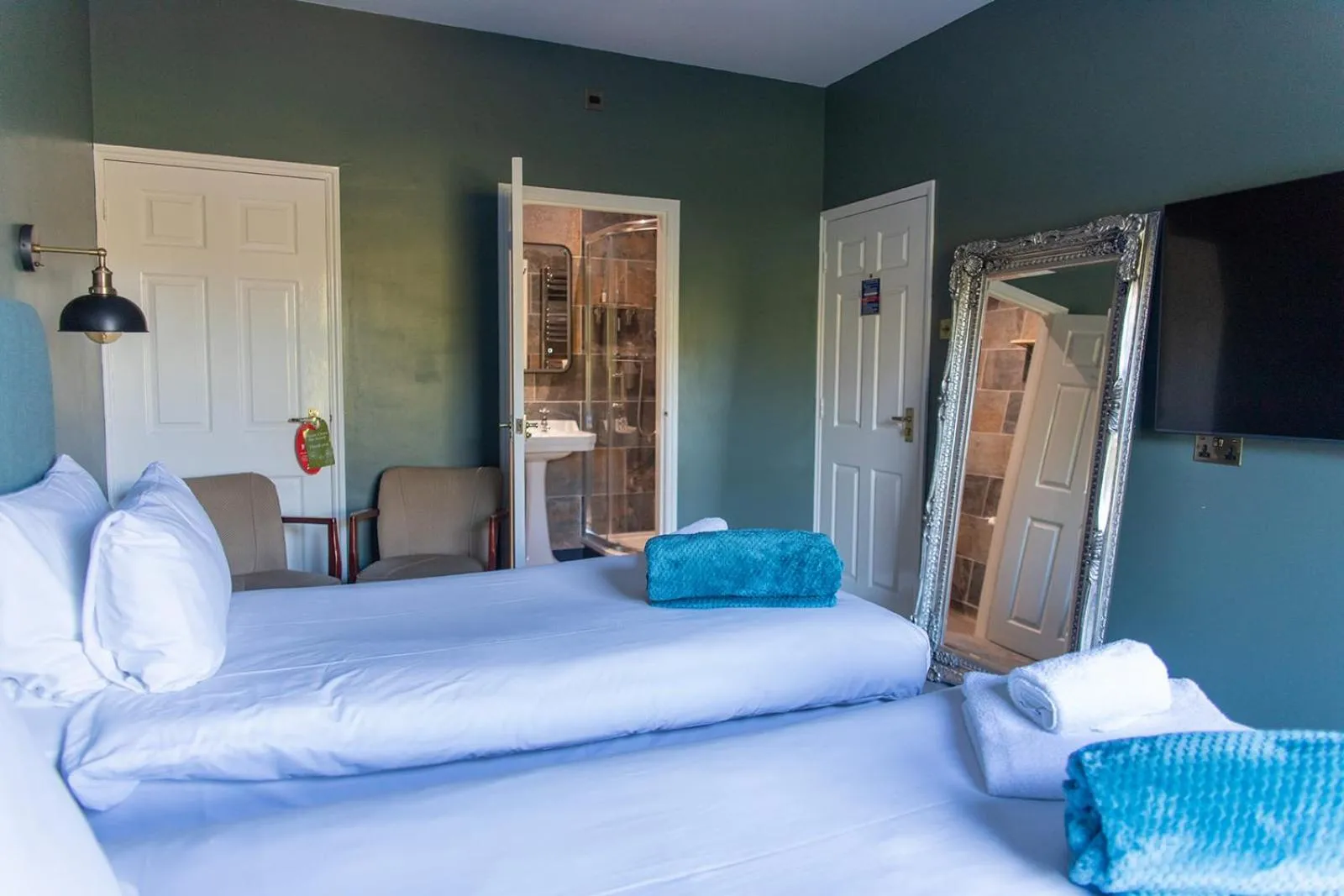 Bed in The Plough Inn