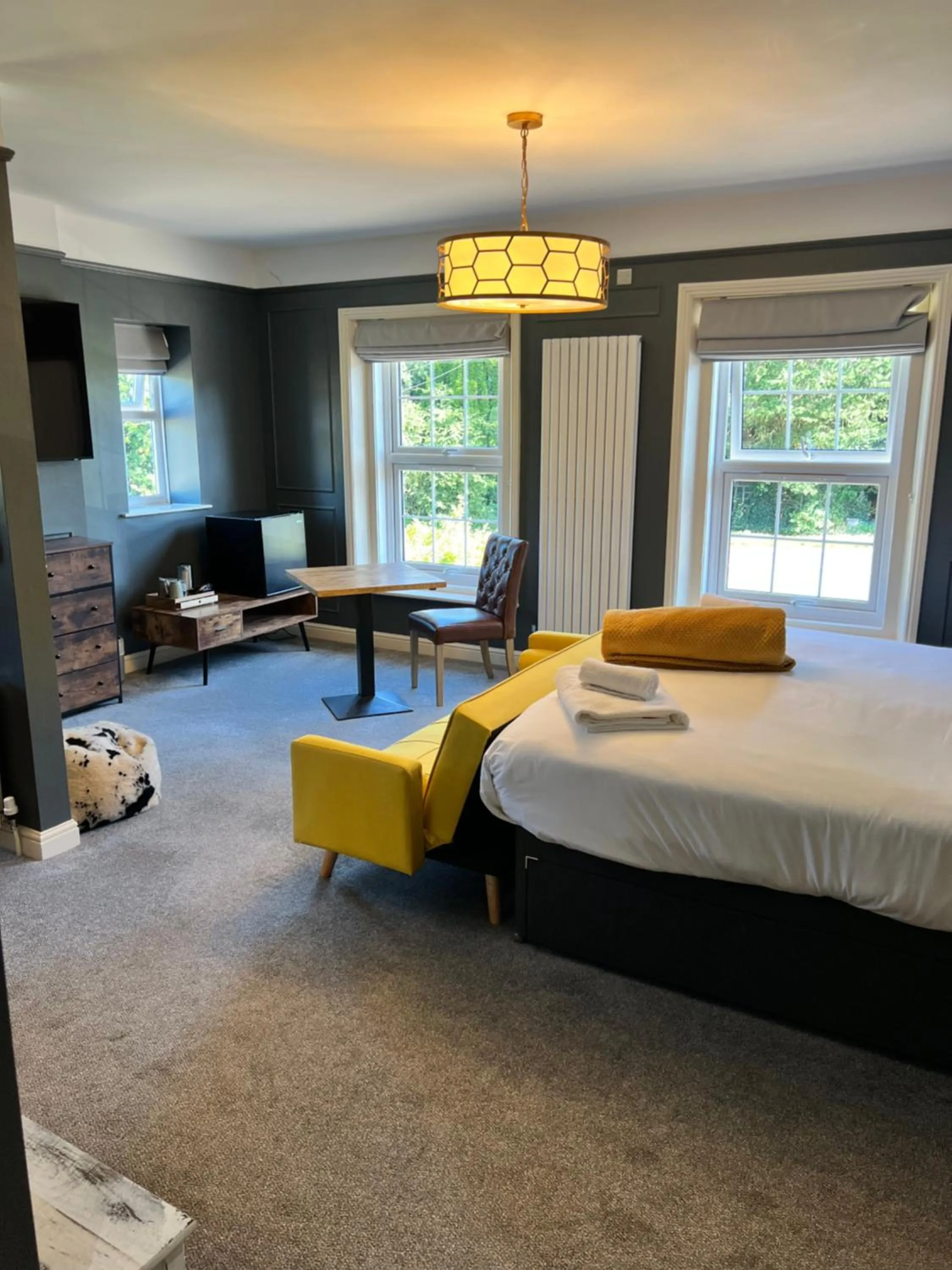 Bed in The Plough Inn