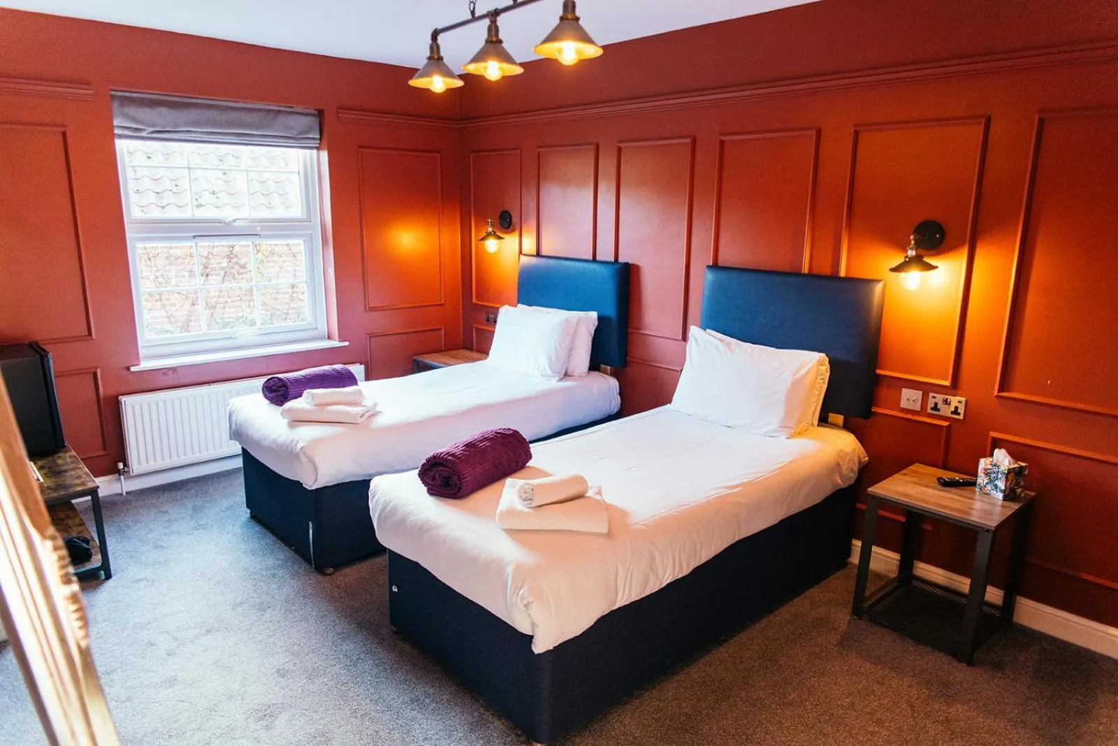 Bed in The Plough Inn