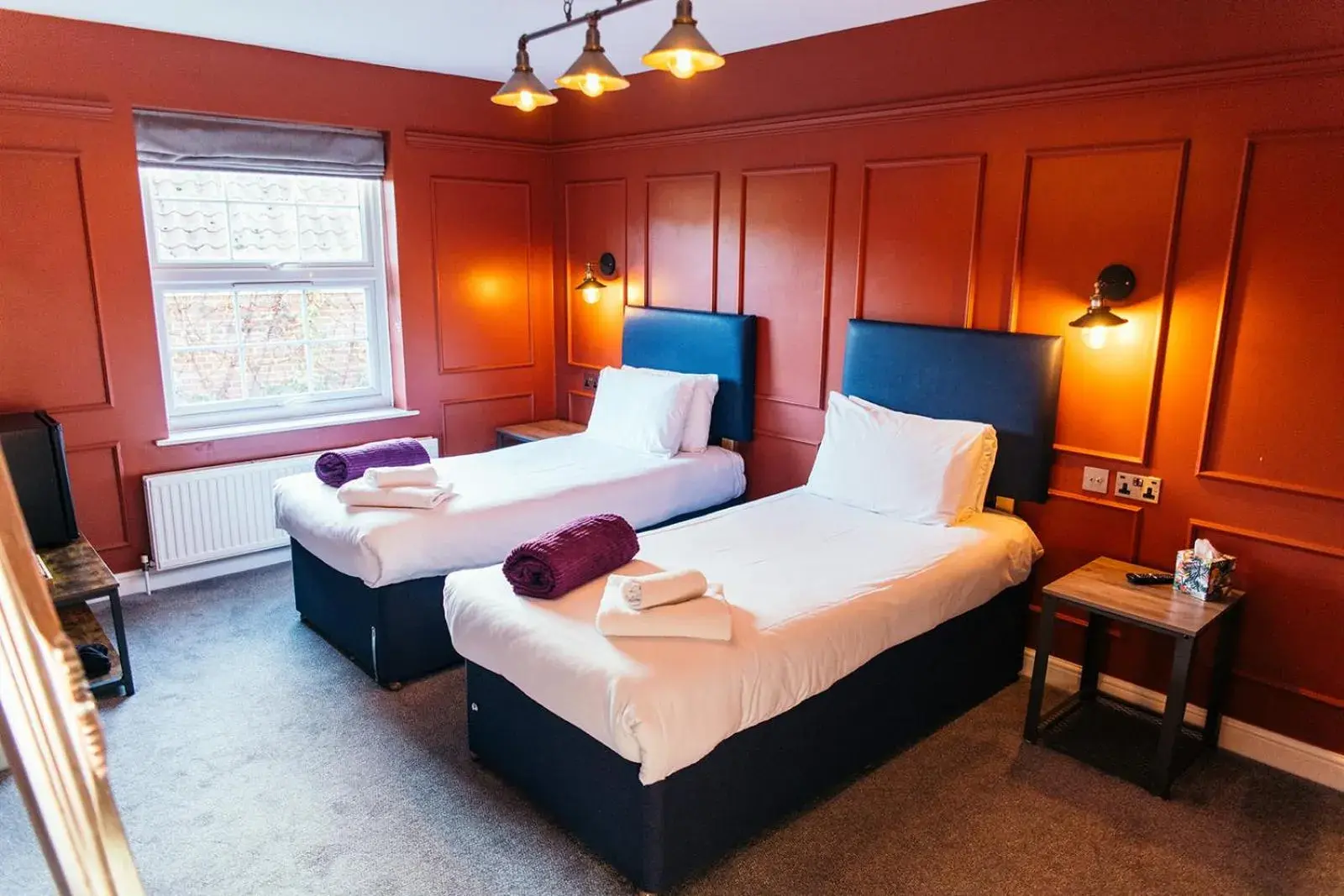 Deluxe Twin Room in The Plough Inn Deluxe Twin Room in The Plough Inn