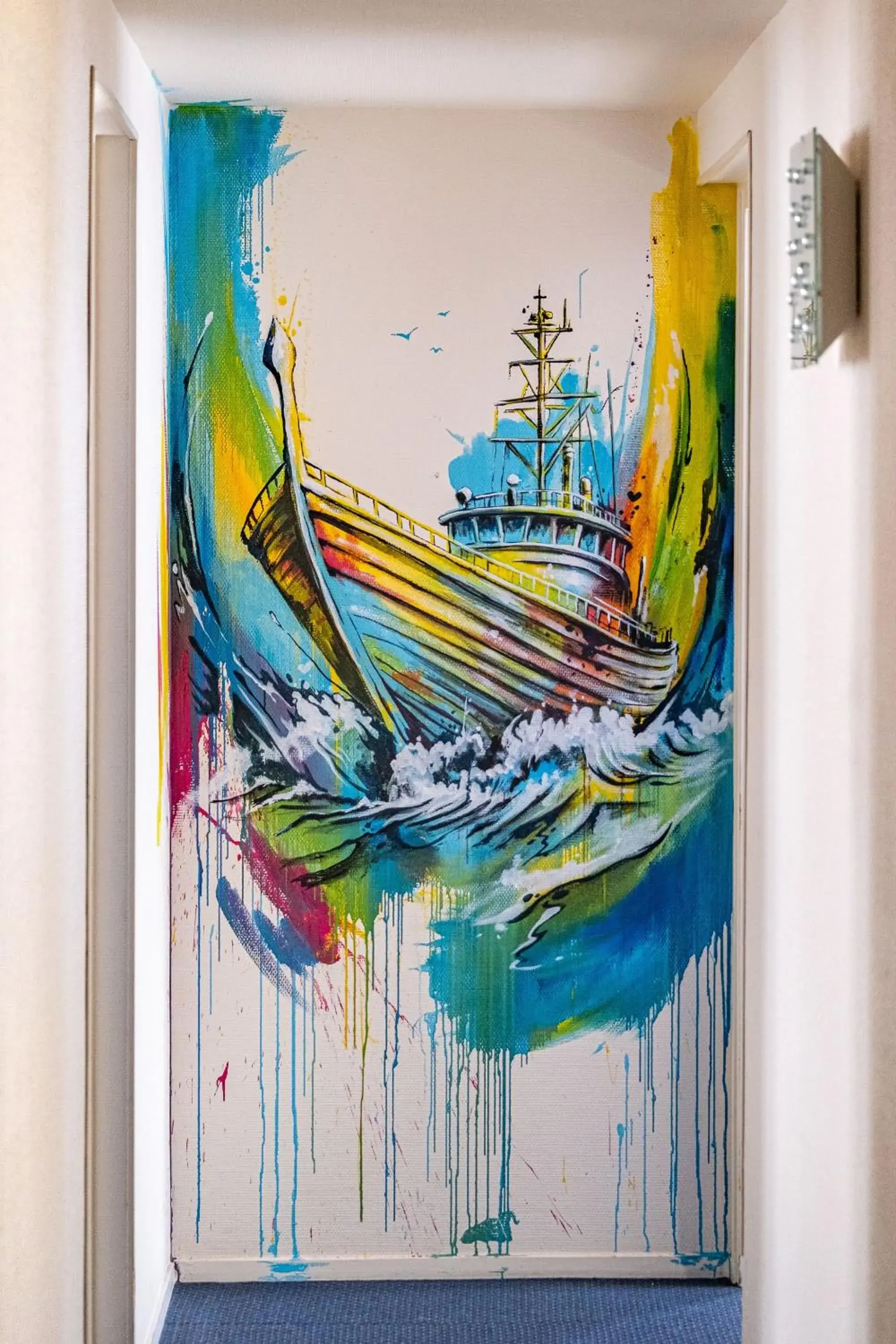 Property building in Contact Hôtel du Champ de Mars de Saint-Brieuc Property building in Contact Hôtel du Champ de Mars de Saint-Brieuc