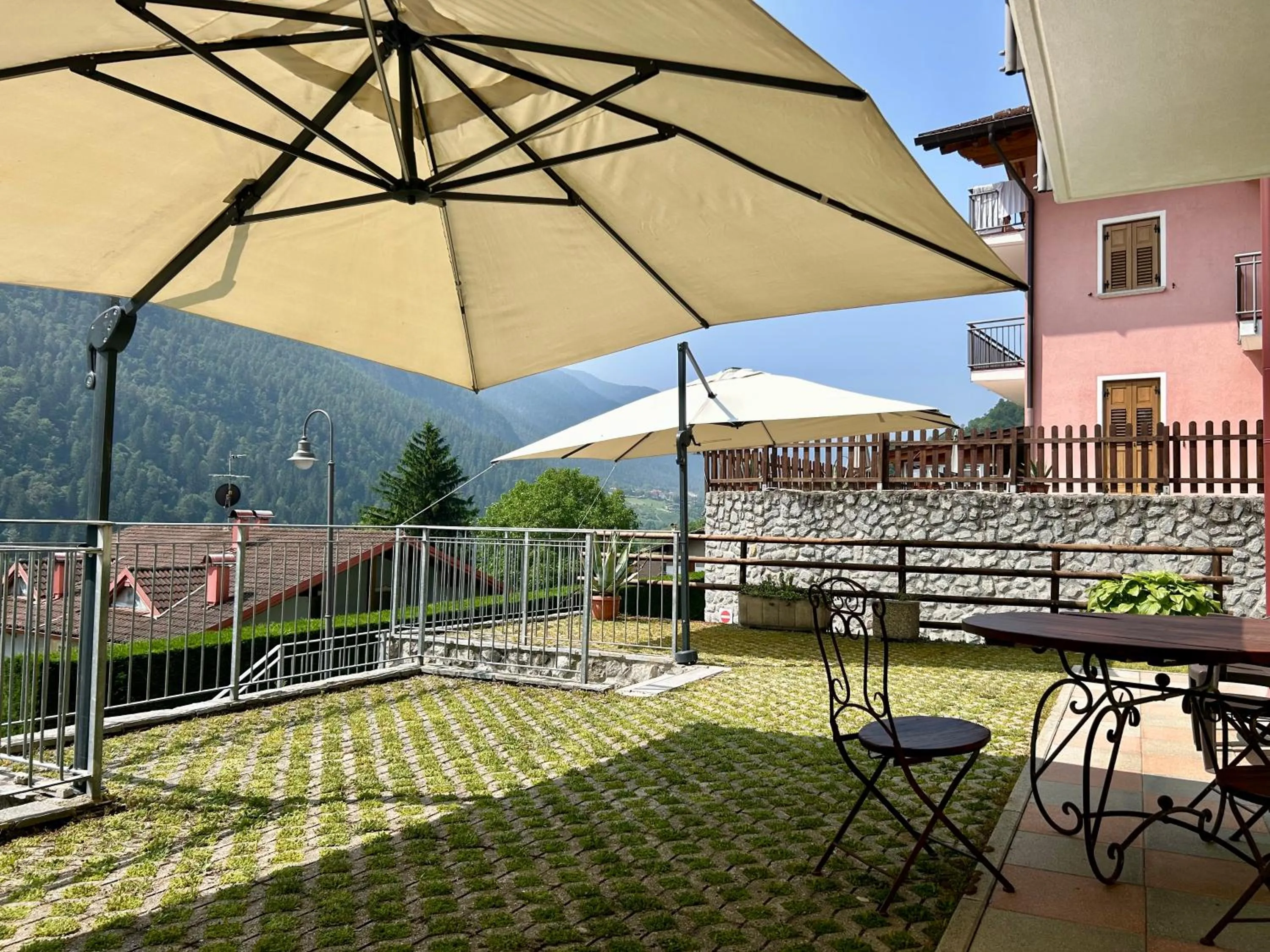 Balcony/Terrace in Residence Al Pescatore