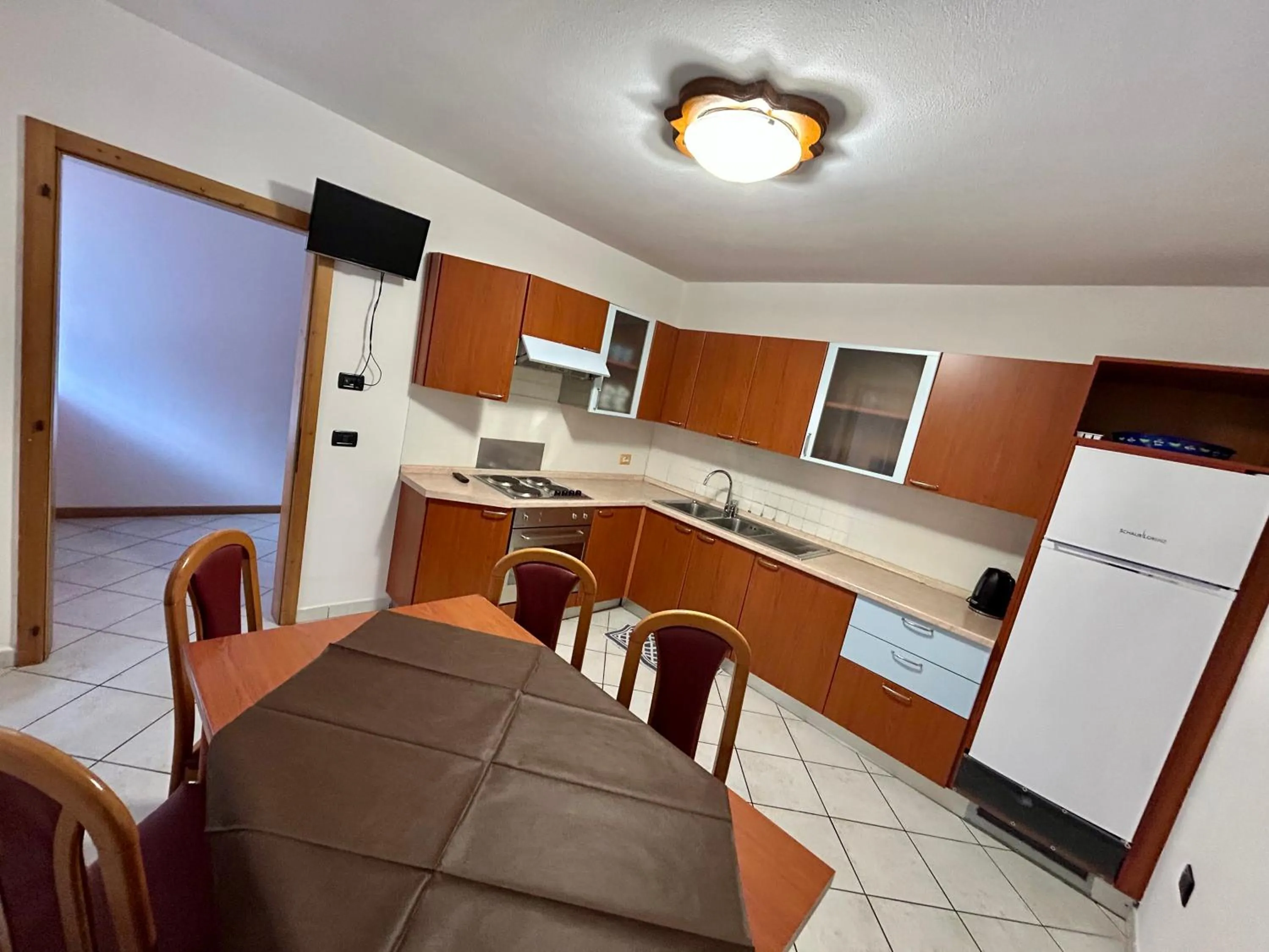 Kitchen or kitchenette in Residence Al Pescatore